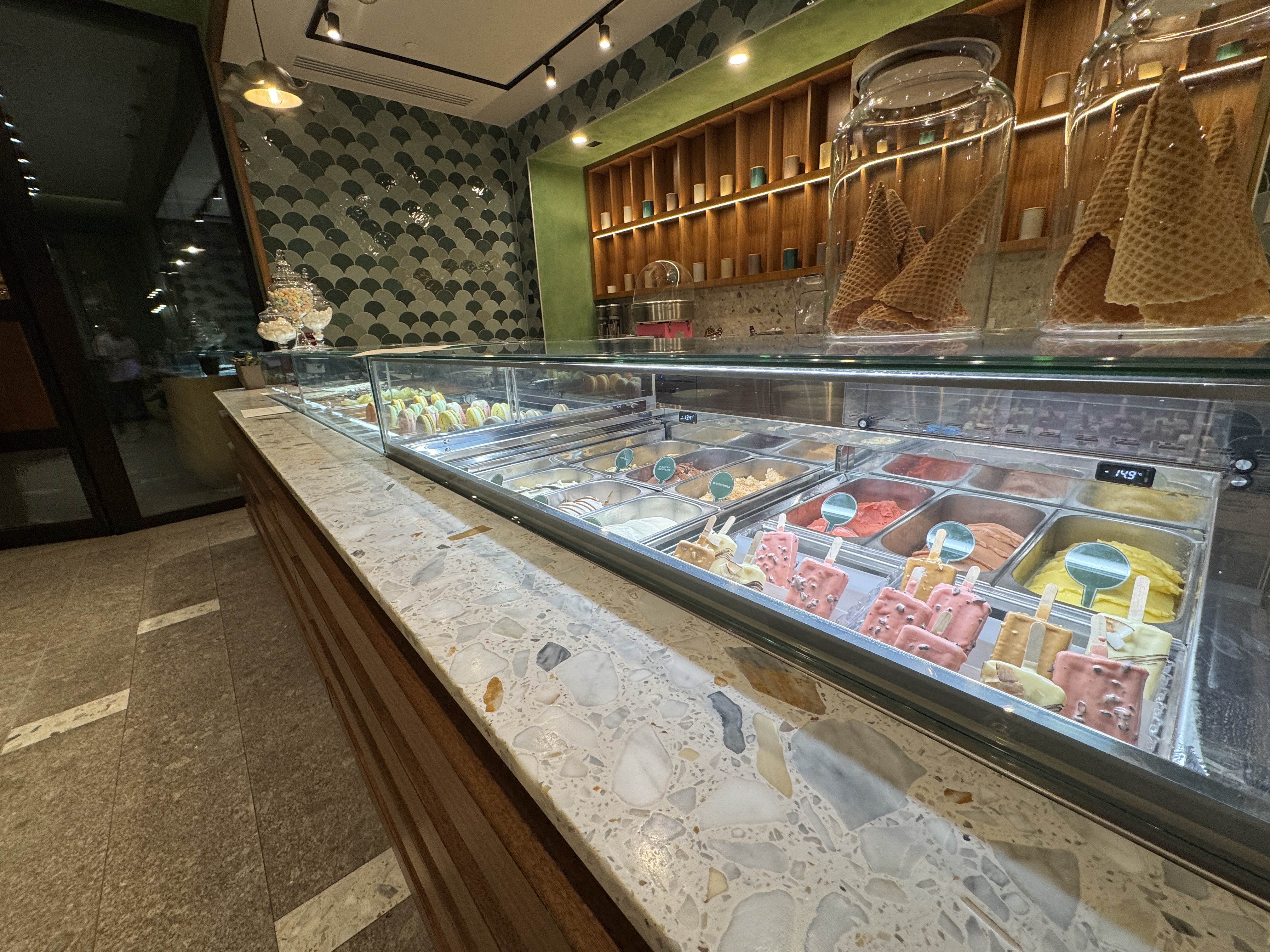 Waldorf Astoria Costa Rica ice cream shop gelato Waldorf Astoria Costa Rica ice cream shop gelato