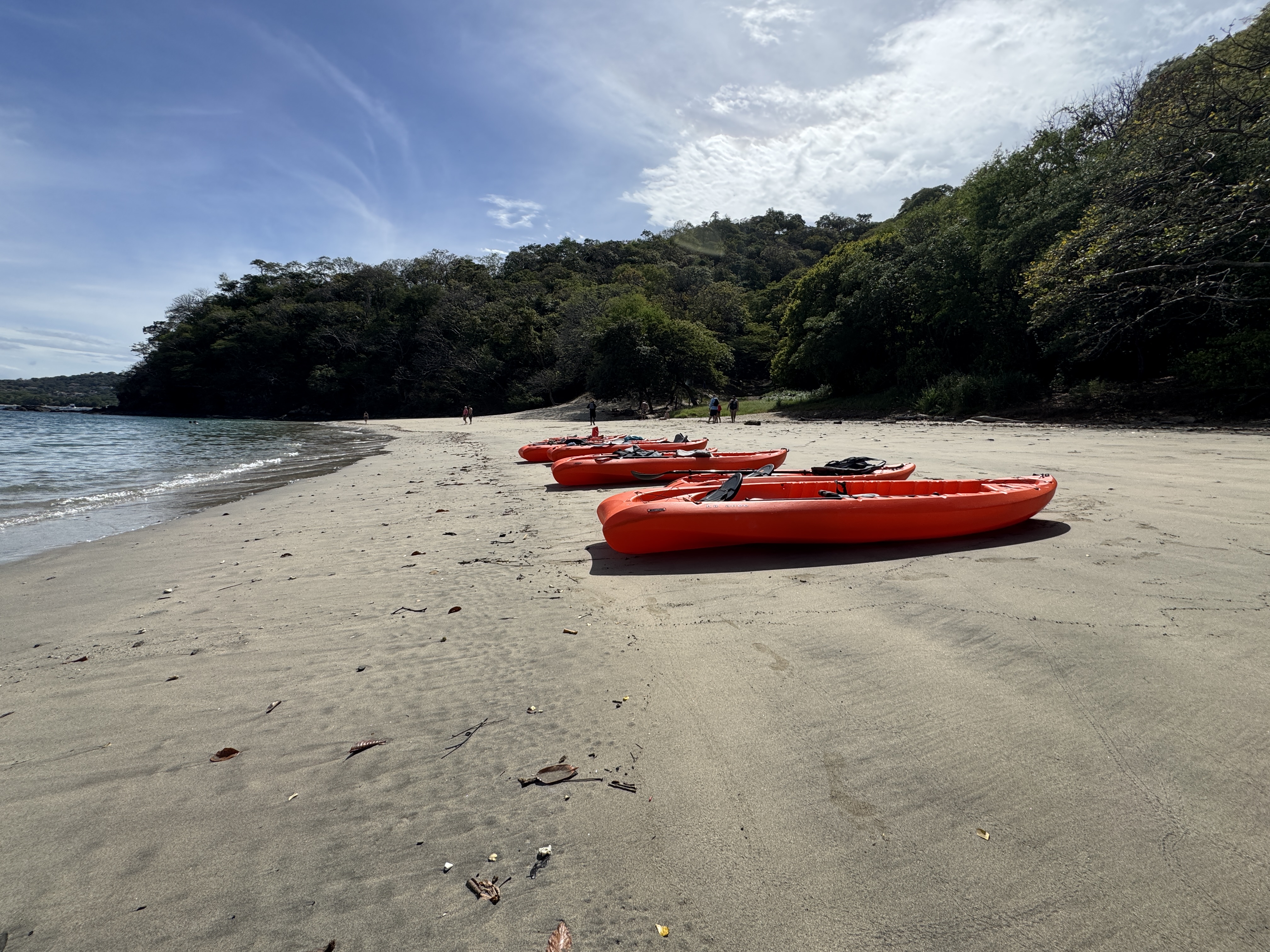 Waldorf Astoria Costa Rica kayaks