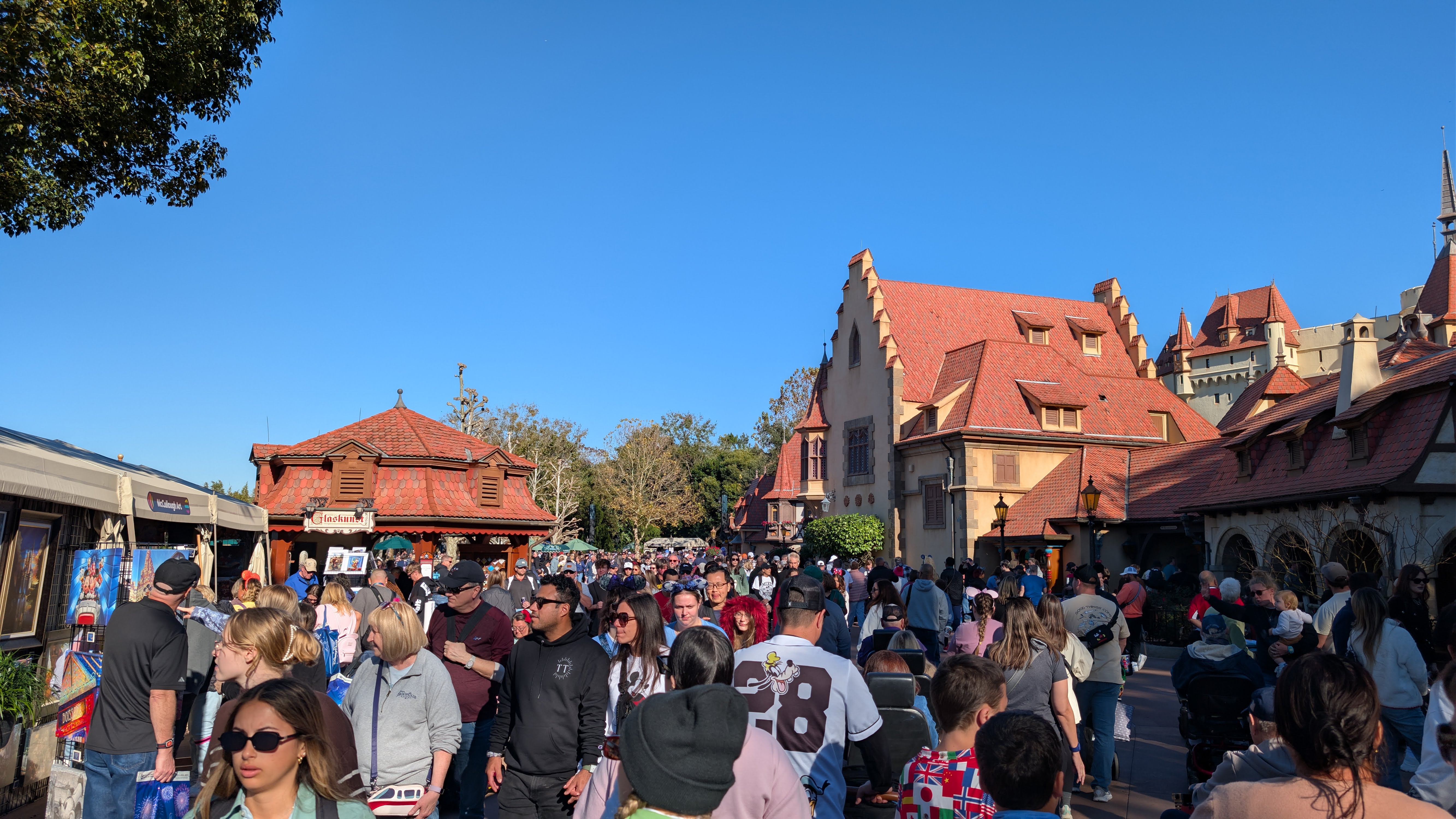 2026 EPCOT International Festival of the Arts crowd opening day