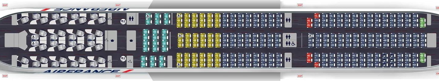 Air France A350 900 324 seats Air France A350 900 324 seats