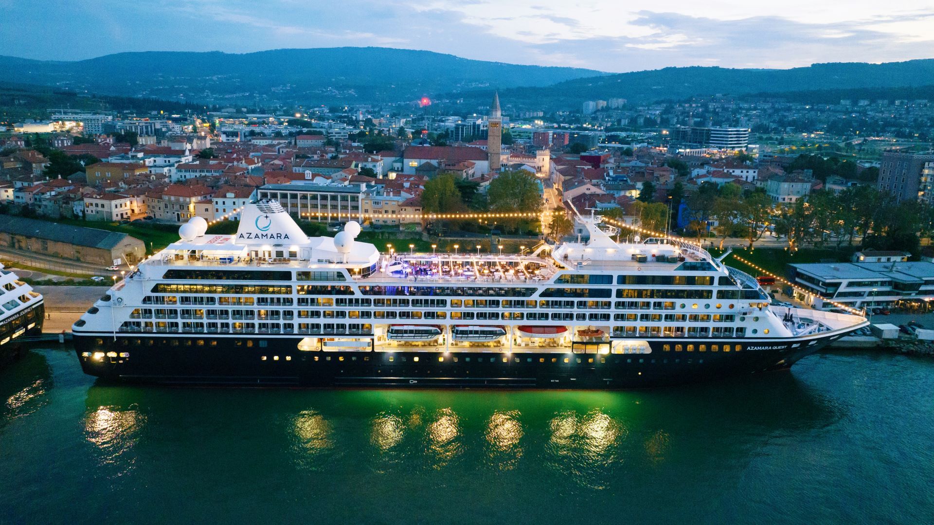 Azamara Quest in port