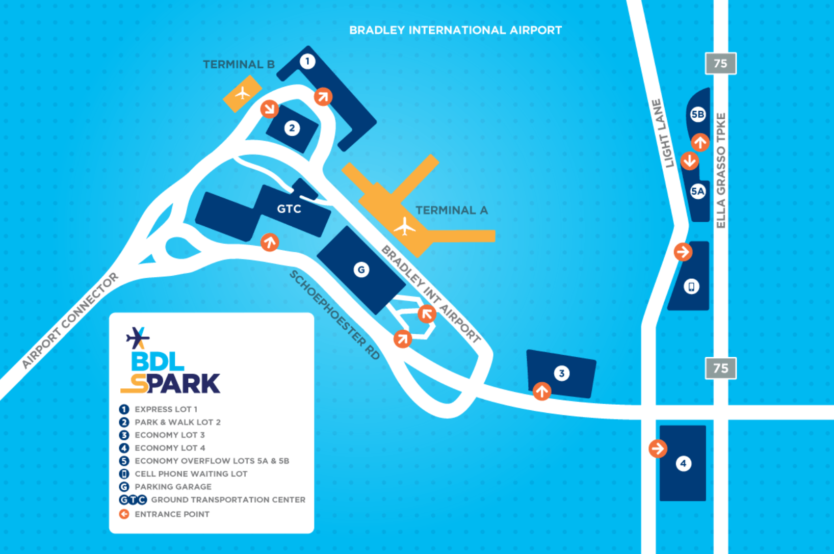 Bradley International Airport Parking