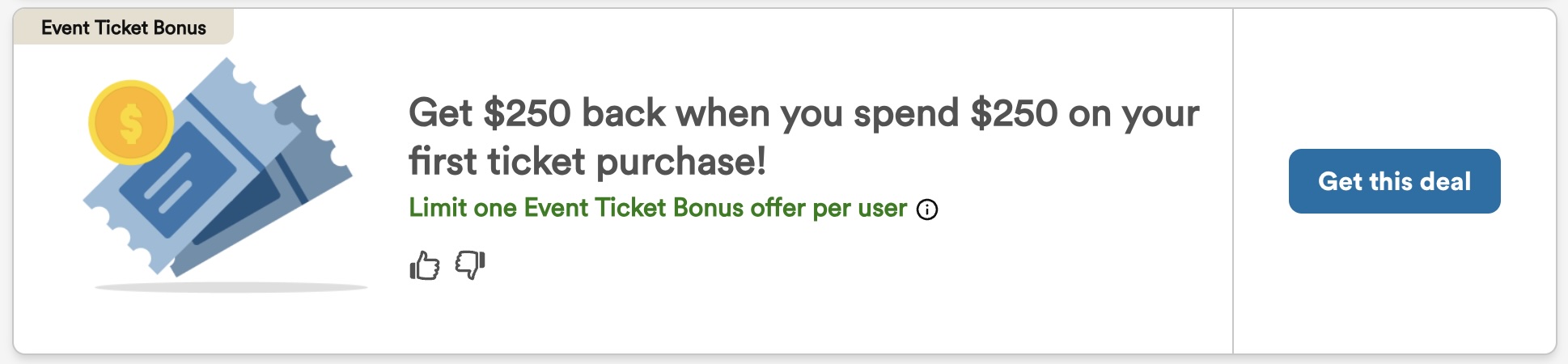 Capital One Shopping ticket offer Capital One Shopping ticket offer