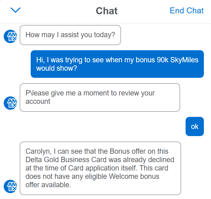 Delta Amex card agent chat Delta Amex card agent chat