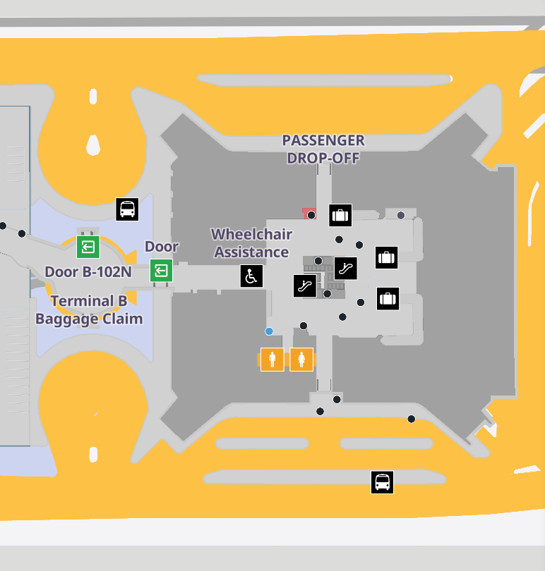 Terminal B Arrivals George Bush International Airport George Bush Intercontinental Airport Terminal B Arrivals
