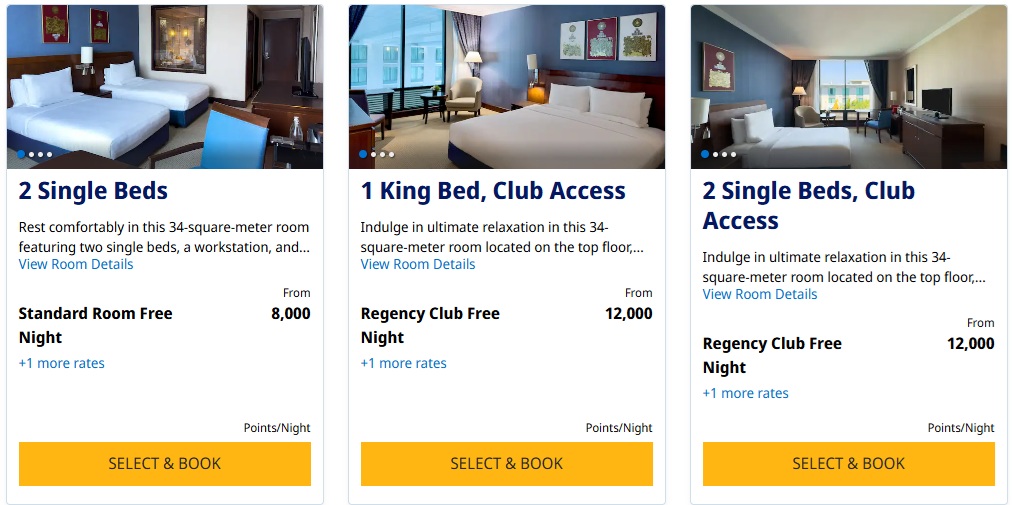 Hyatt Regency BKK Book With Points