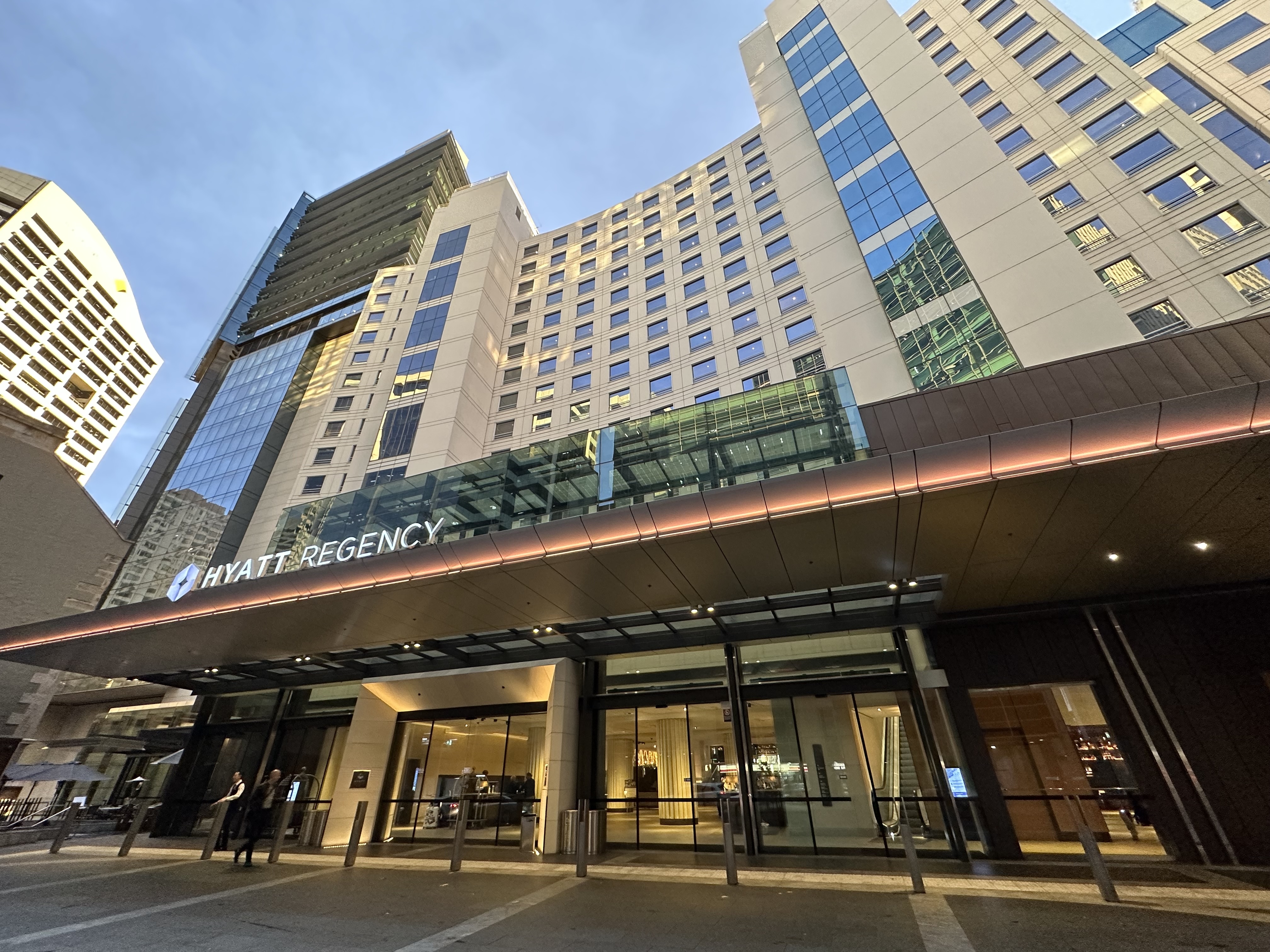 Hyatt Regency Sydney Front Entrance Hyatt Regency Sydney Front Entrance