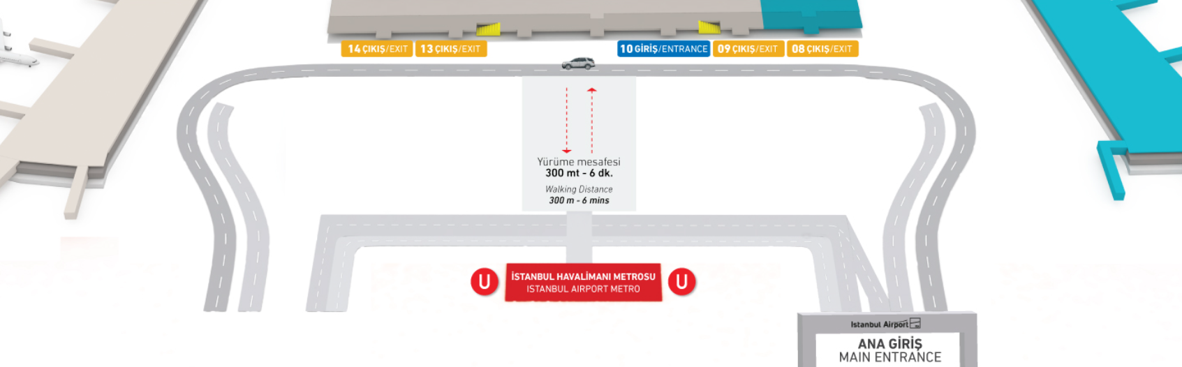 Istanbul Airport Metro Location Istanbul Airport Metro Location
