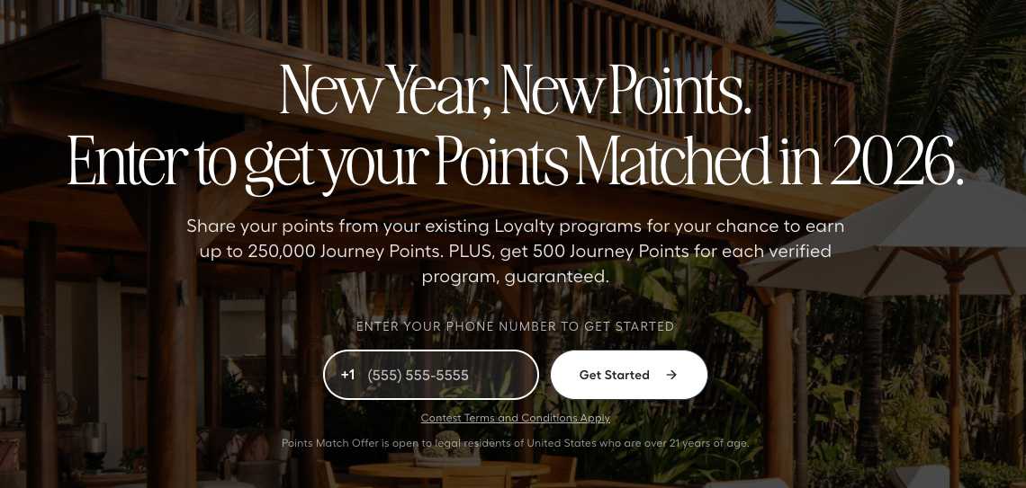 Journey points match 2026 Journey points match 2026