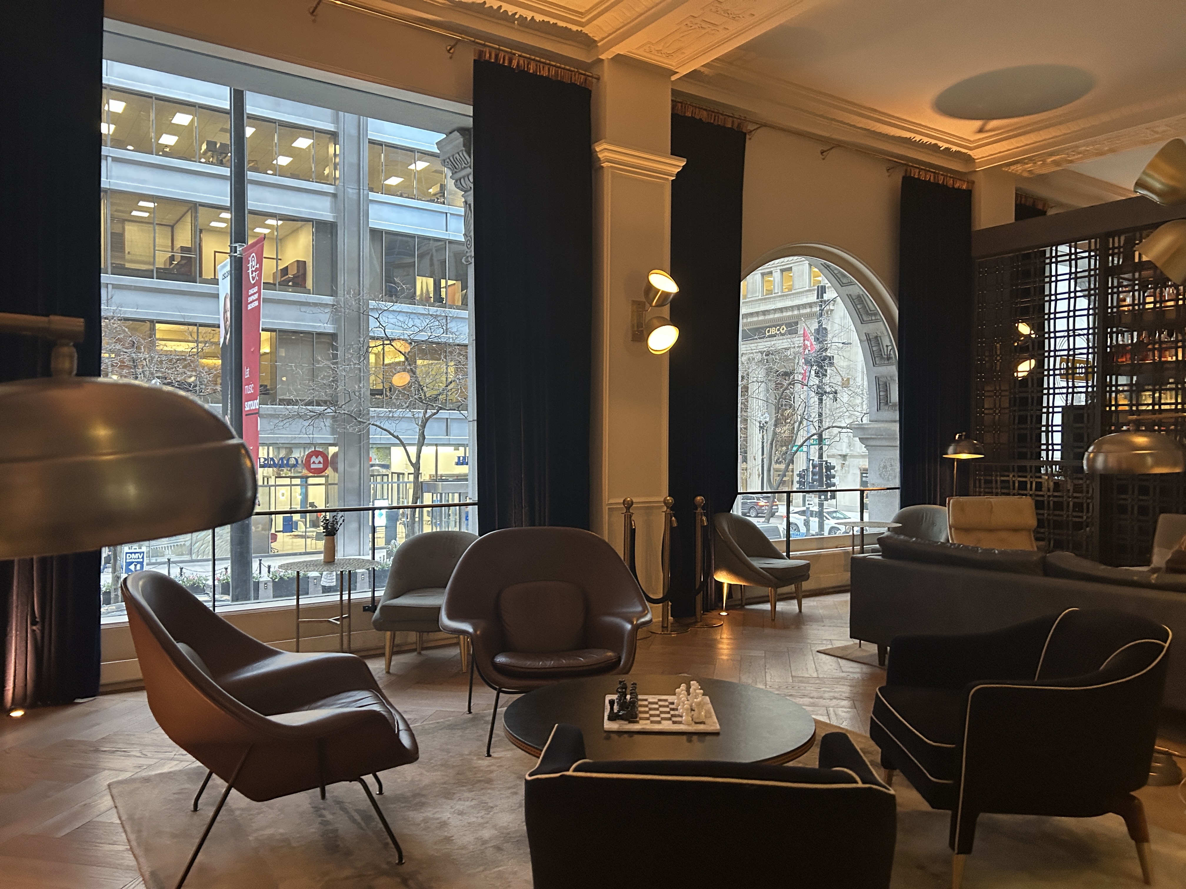 Kimpton the Gray lobby seating Kimpton the Gray lobby seating