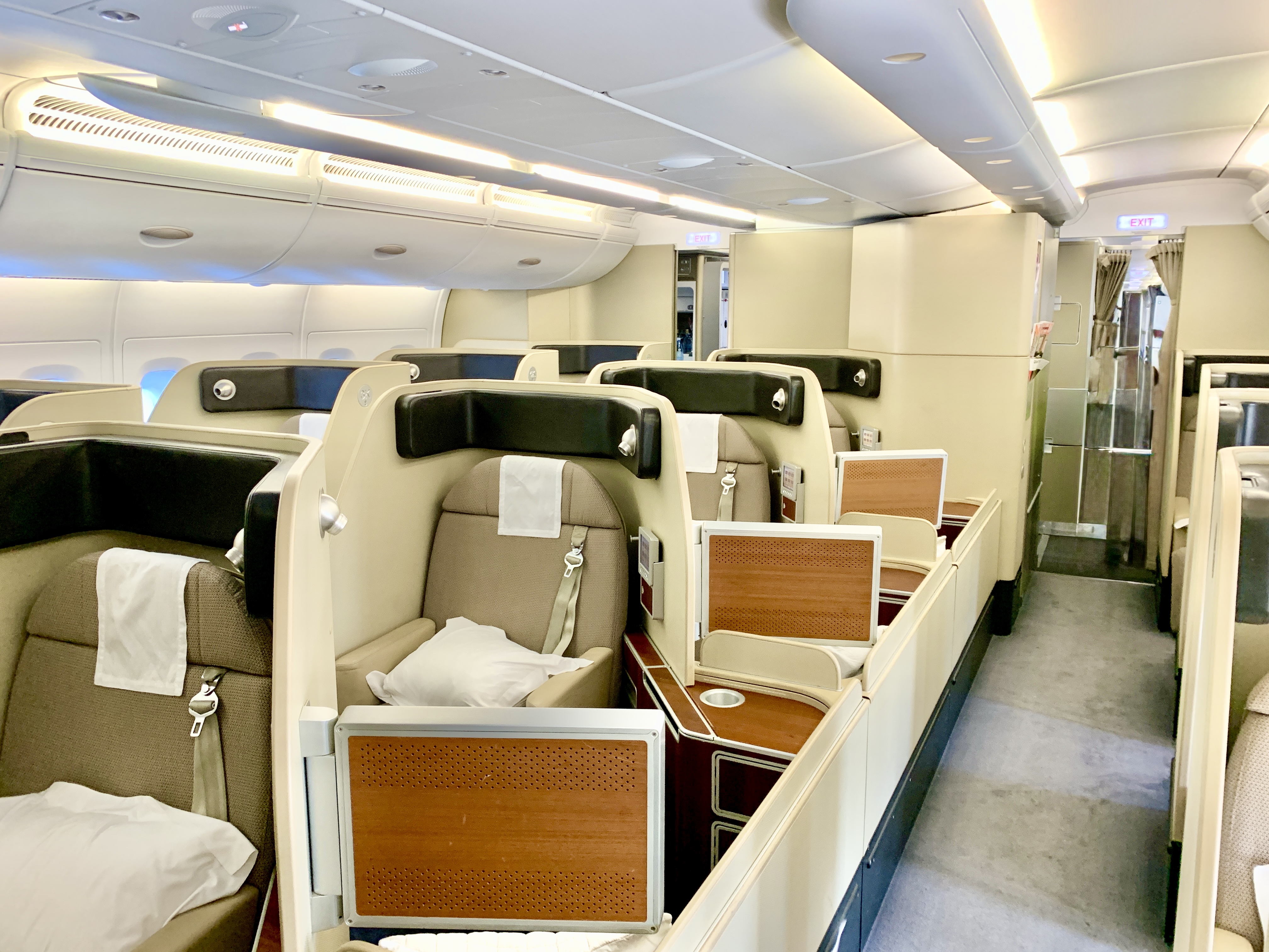 Qantas A380 First Cabin Qantas A380 First Cabin