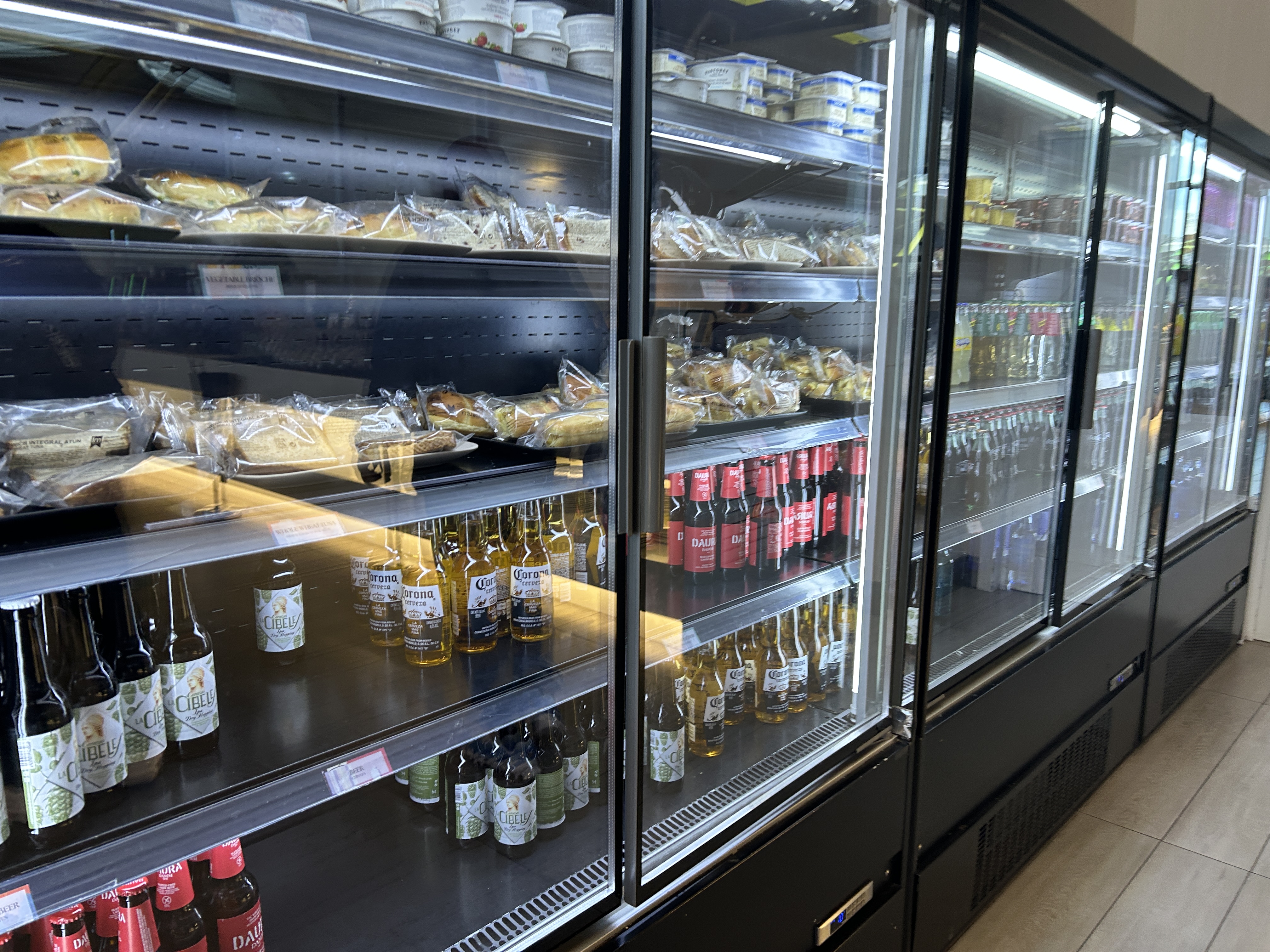 Stocked fridges Stocked fridges