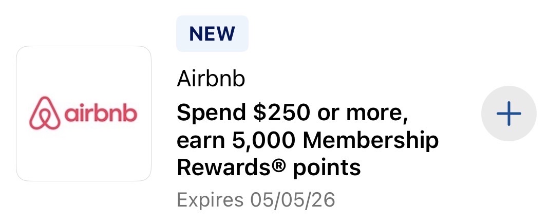 Airbnb Amex Offer Airbnb Amex Offer