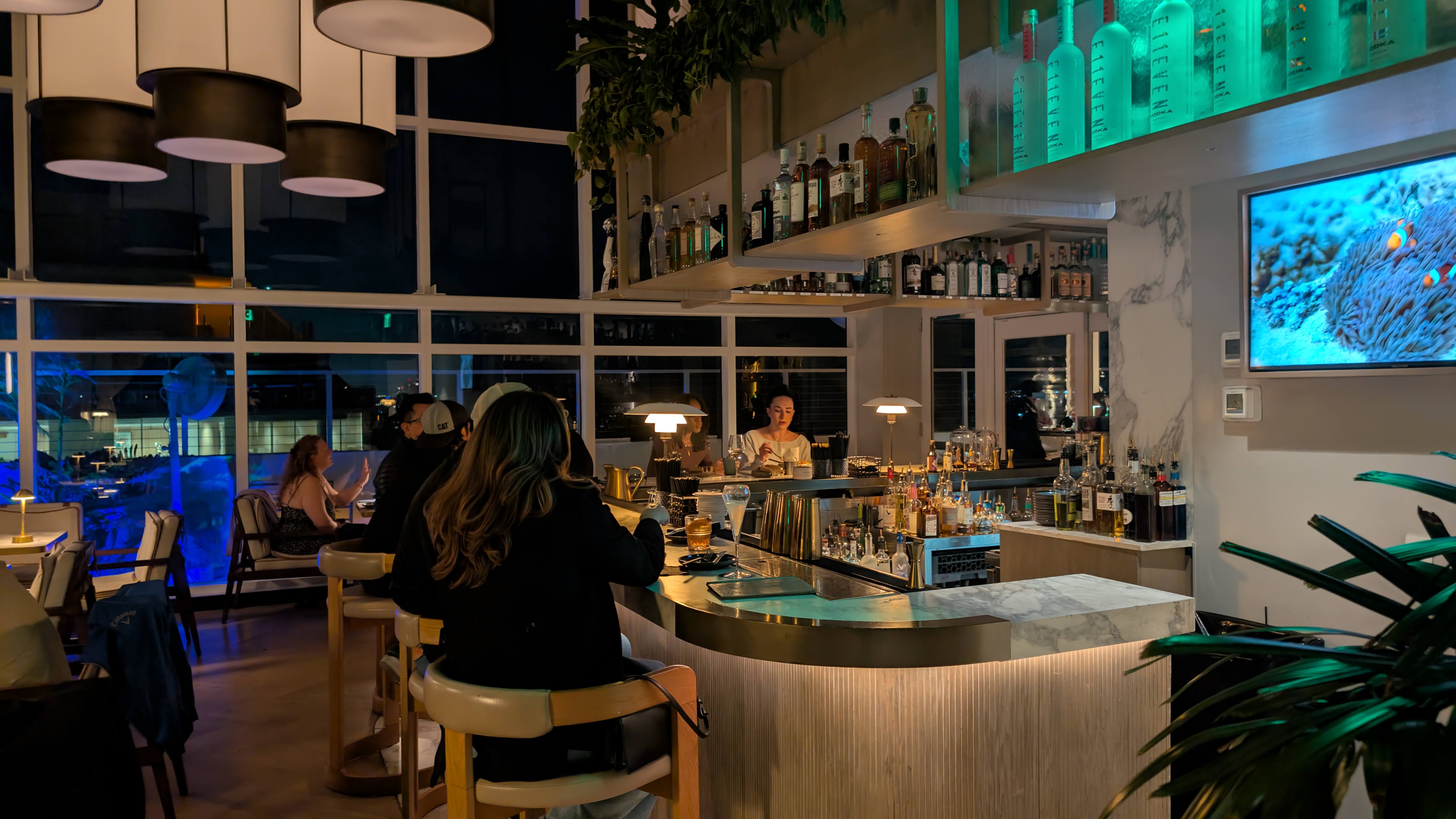 Beach House Fort Lauderdale Nube rooftop bar indoors