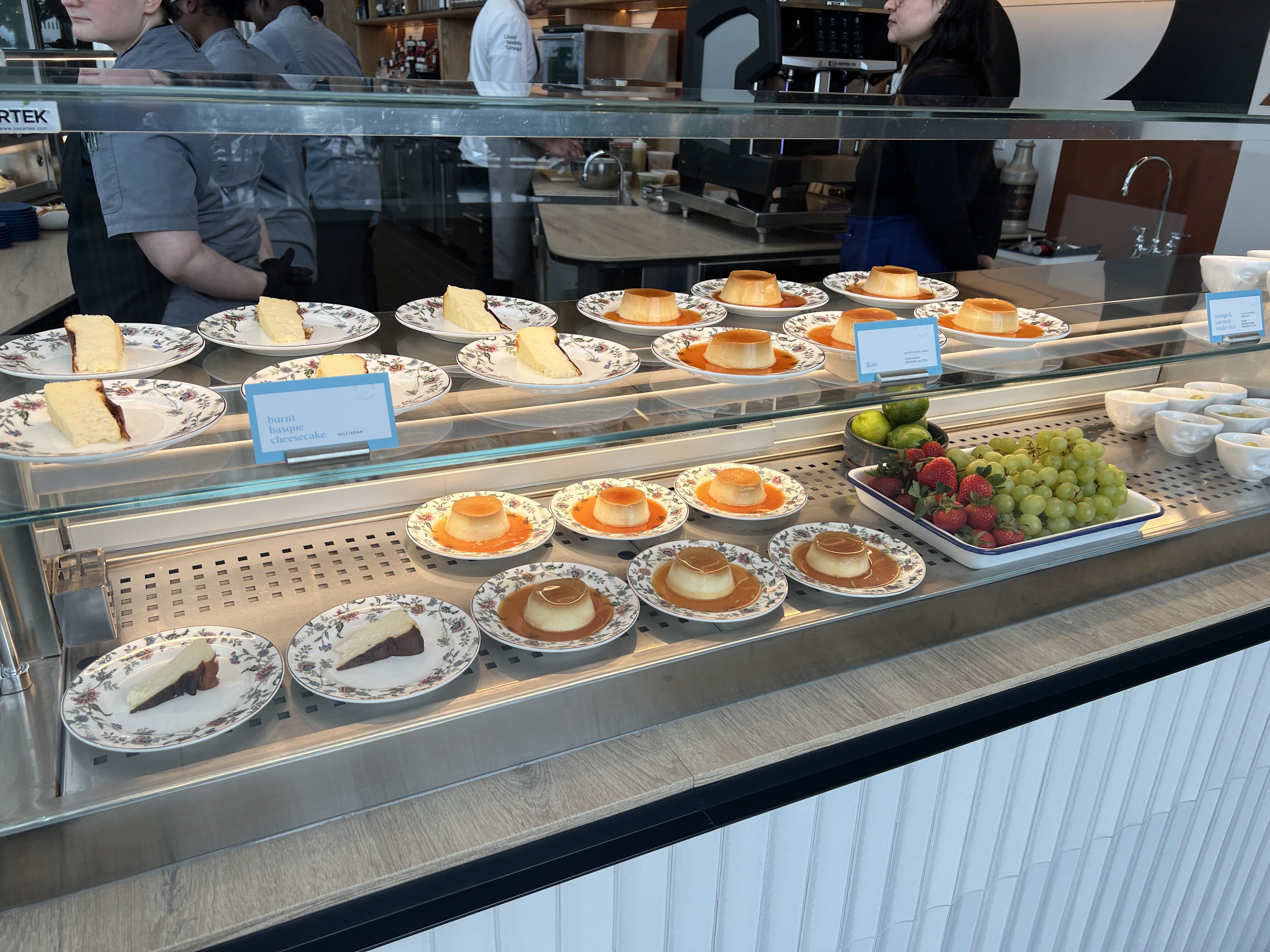 Capital One Lounge LGA Dessert Section 3
