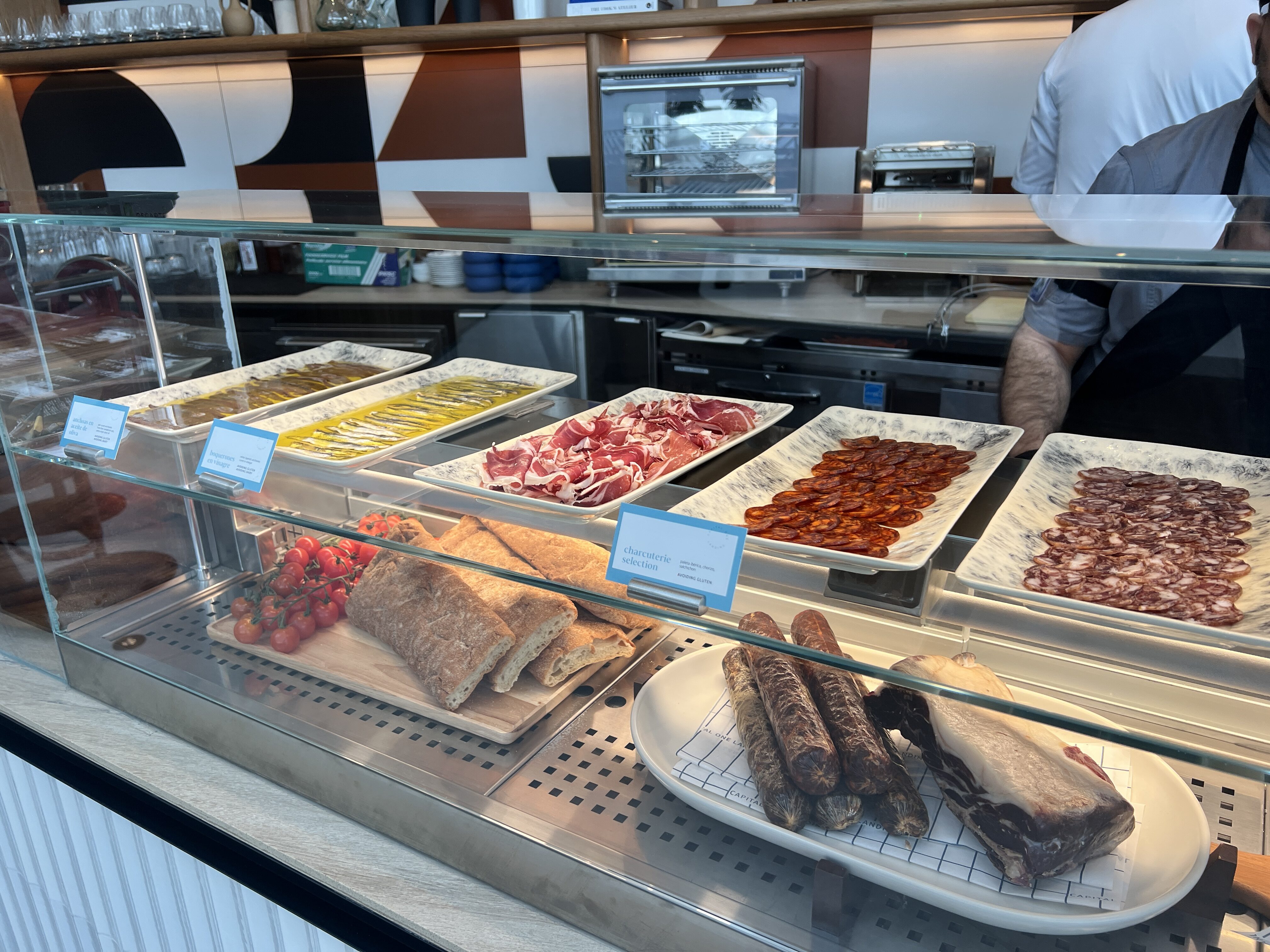 Capital One Lounge LGA Tapas Selections 3