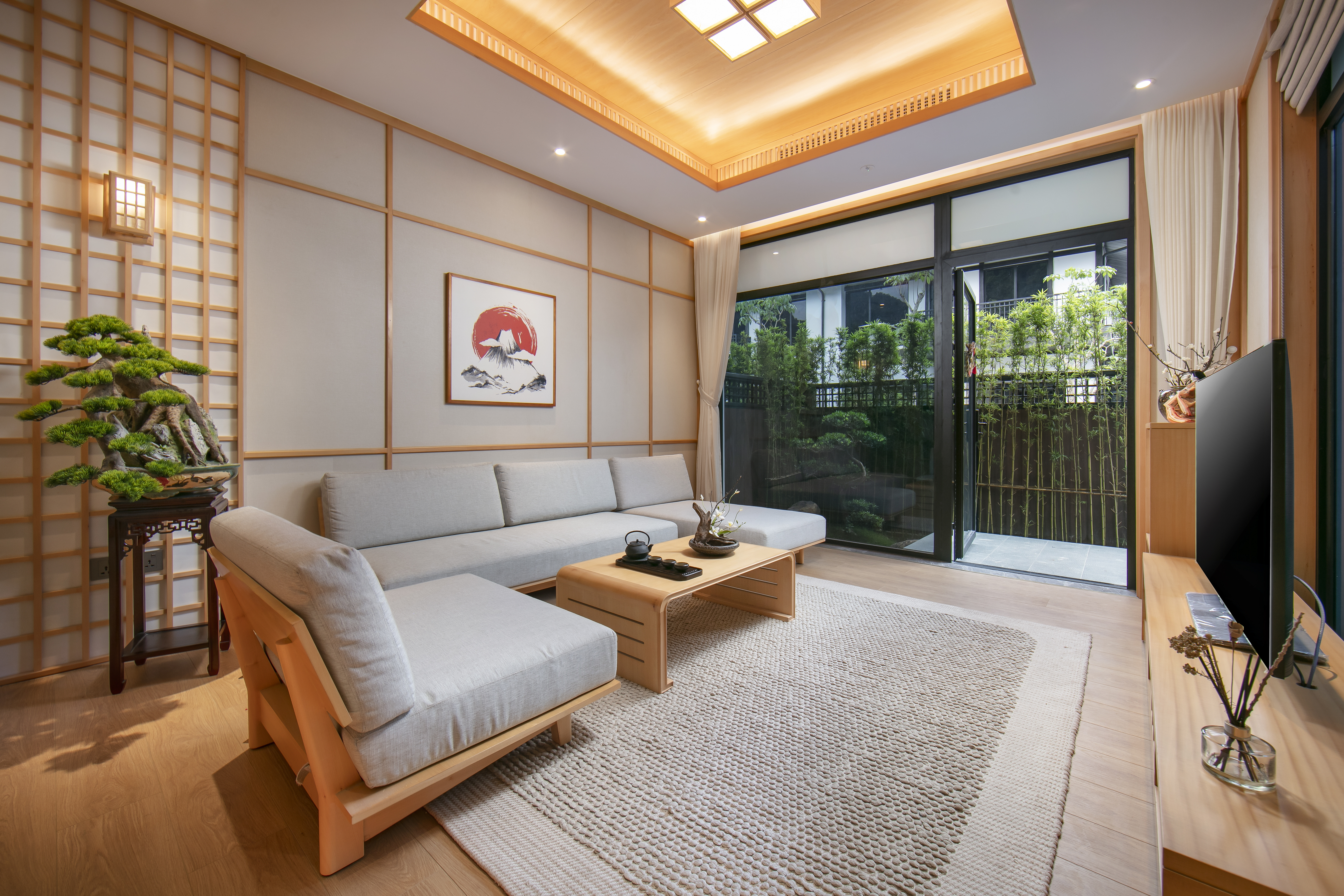 Hilton Quang Hanh Onsen Resort Living Room 3 Bedroom Villa Hilton Quang Hanh Onsen Resort Living Room 3 Bedroom Villa