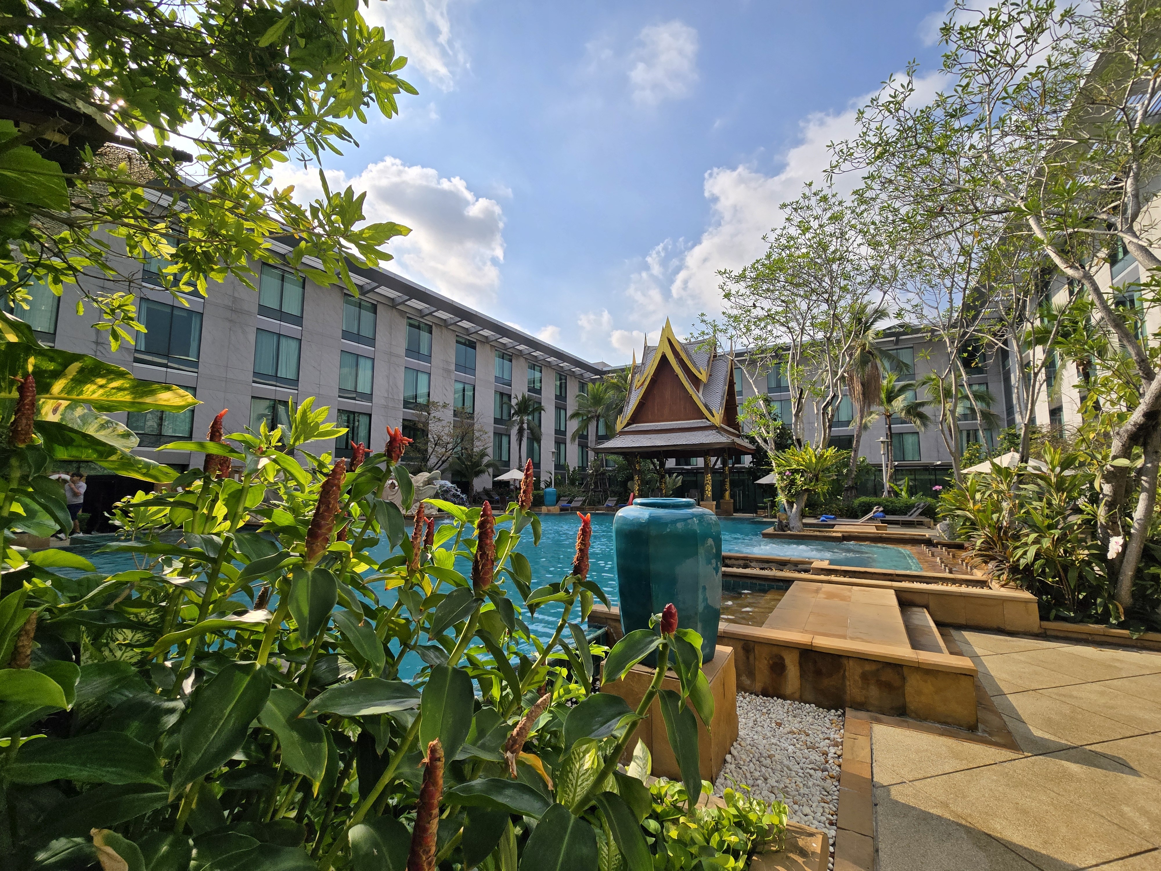 Hyatt Regency BKK Airport Pool Area Hyatt Regency BKK Airport Pool Area