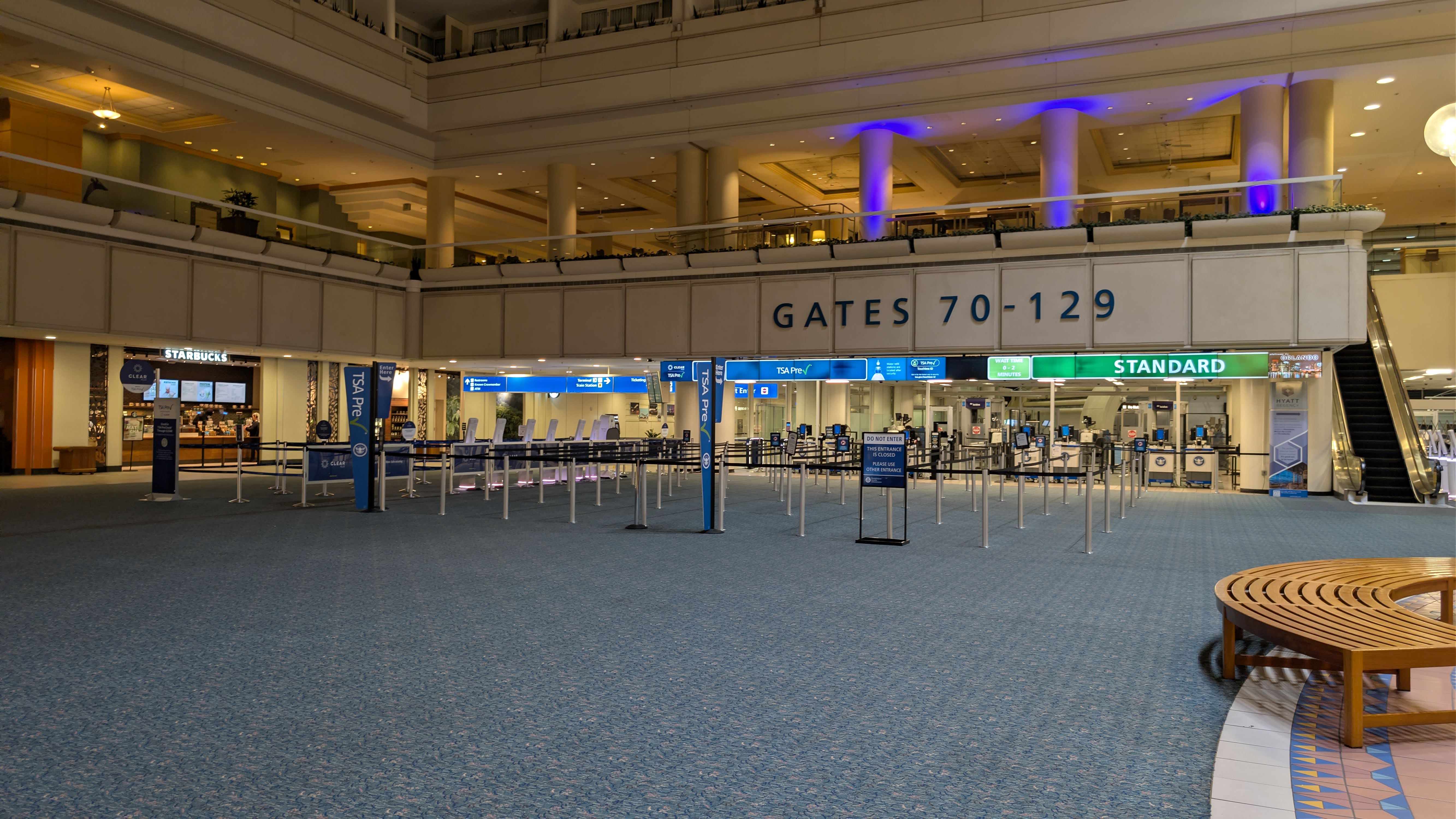 Hyatt Regency MCO location TSA Hyatt Regency MCO location TSA