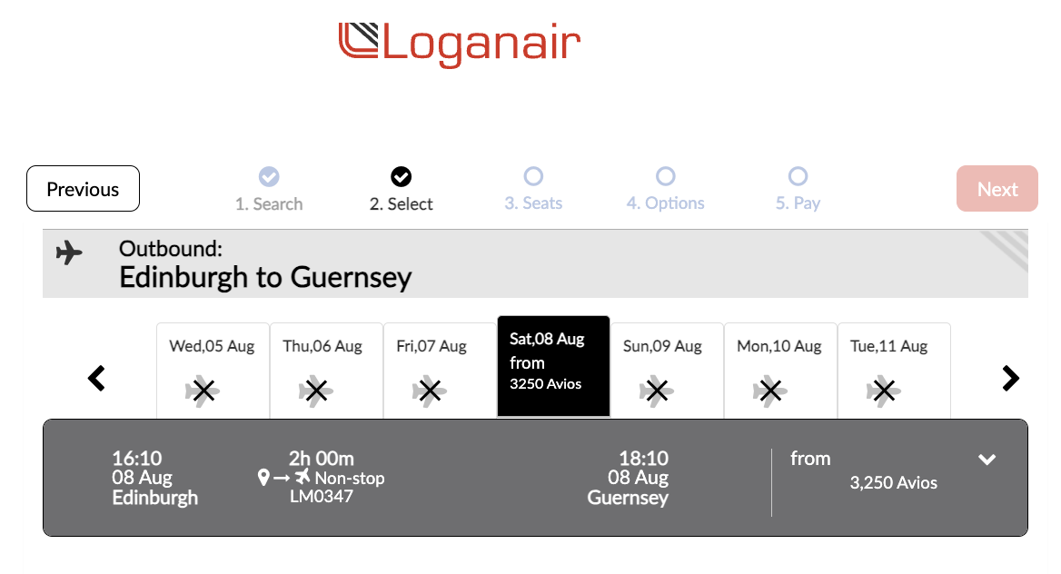 Loganair Avios Edinburgh Guernsey Loganair Avios Edinburgh Guernsey