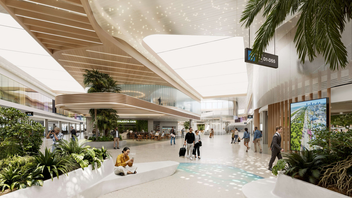 MIA Concourse D Expansion Rendering Shopping MIA Concourse D Expansion Rendering Shopping