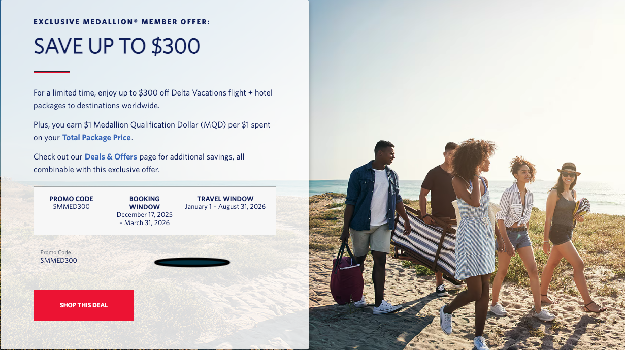Screenshot 2026 02 11 at 11.47.42 AM Delta Vacations Medallion Elite Promo