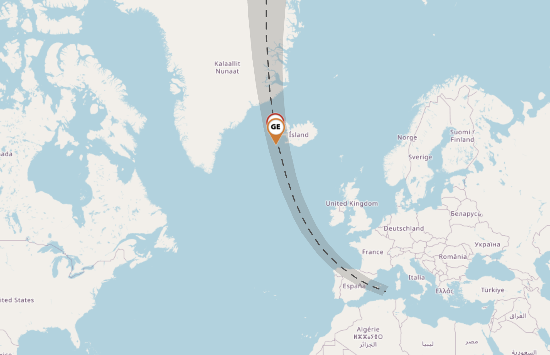 2026 Solar Eclipse path