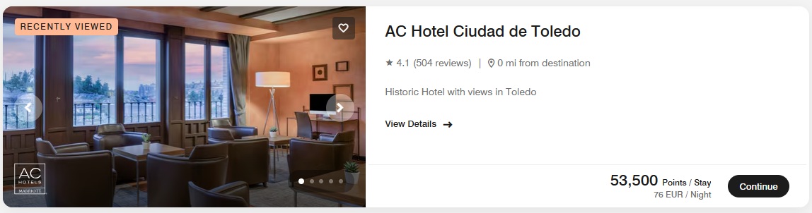 AC Hotel Toldeo Spain Booking