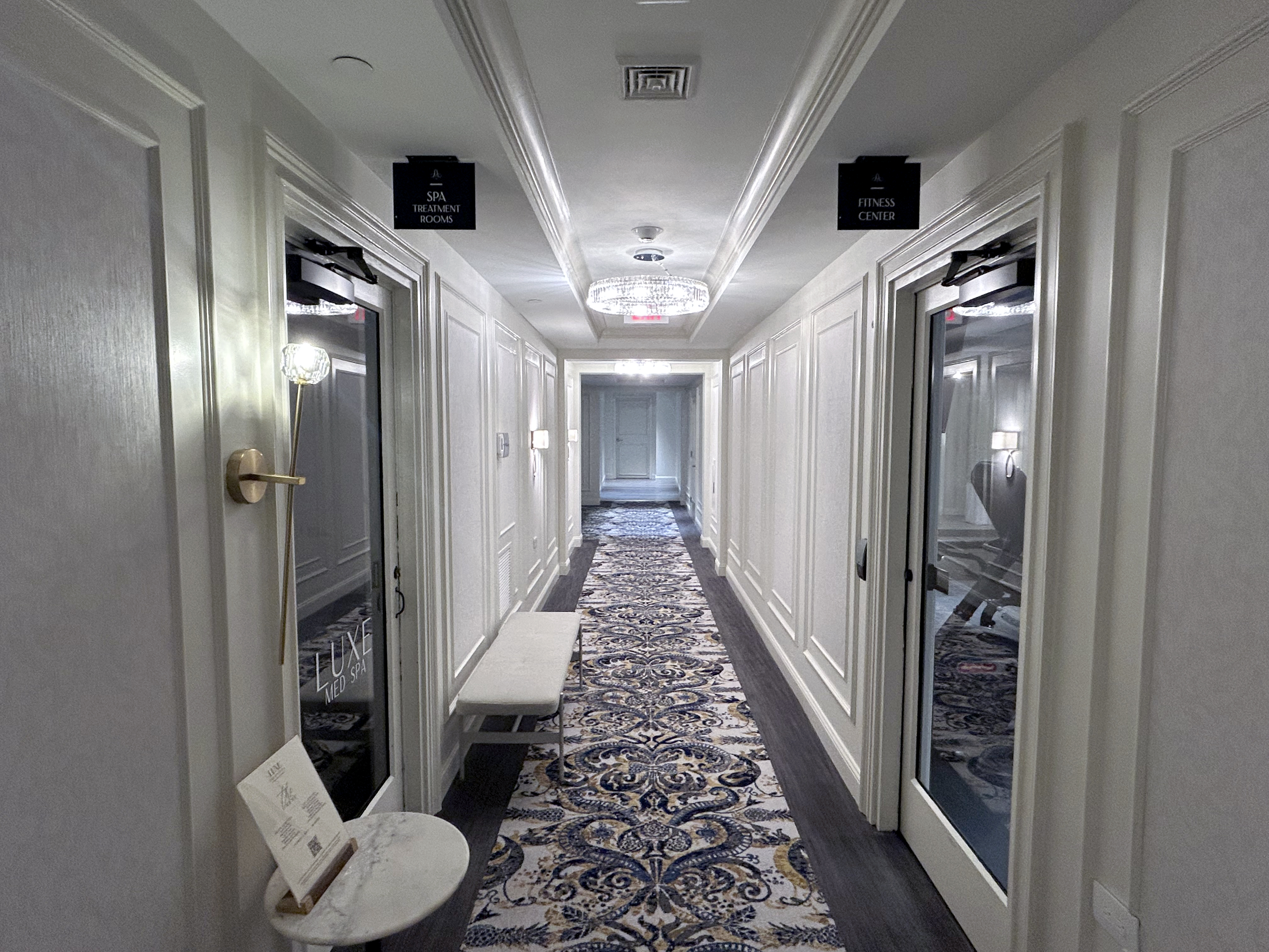 Adelphi Saratoga Springs spa hall