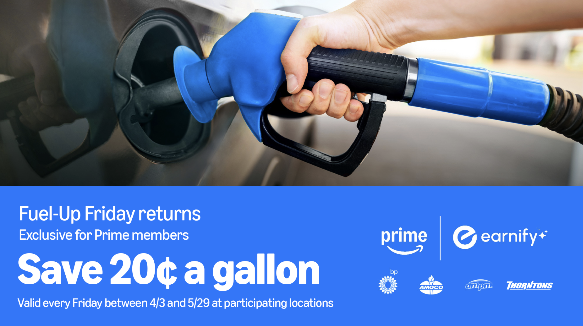 Amazon Fuel Up Fridays May 2026