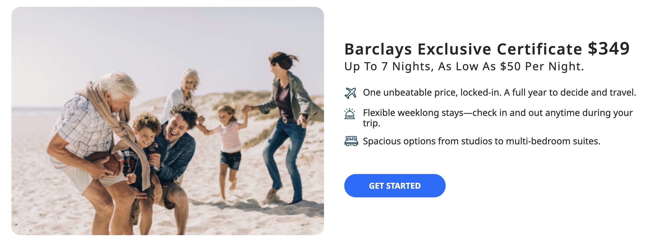 Barclays Resort Vacation Credit Barclays Resort Vacation Credit