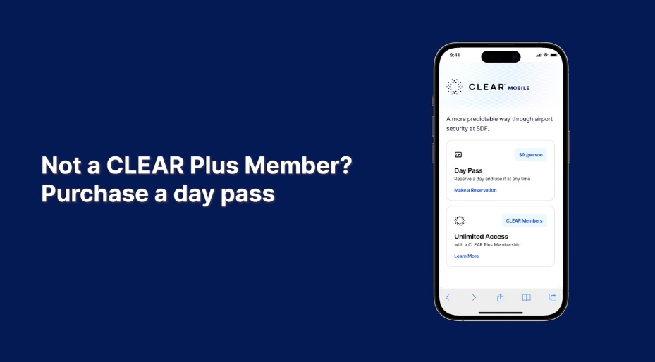 CLEAR Mobile Purchase a Pass CLEAR Mobile Purchase a Pass