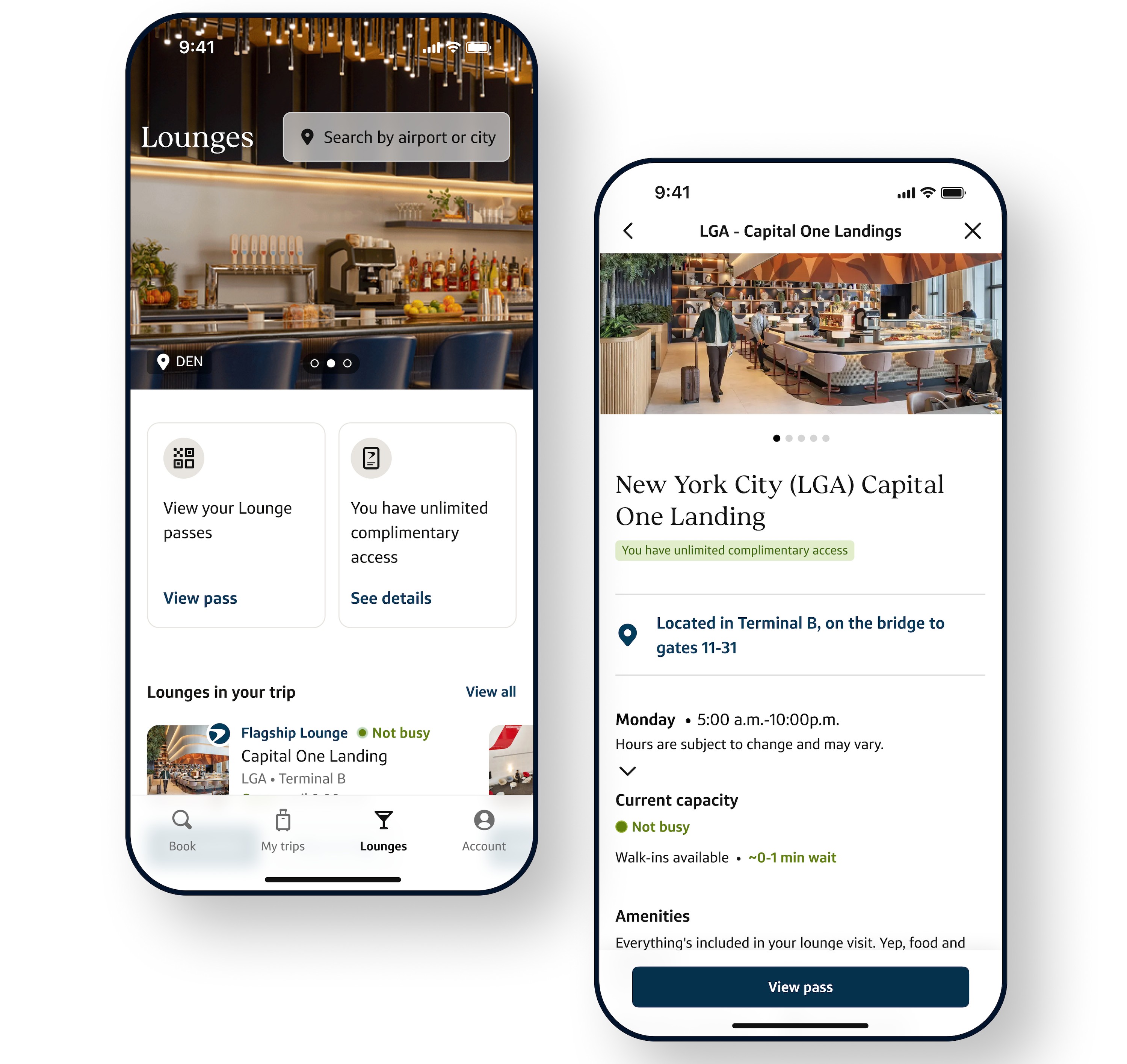 Capital One Travel App Journey Aware