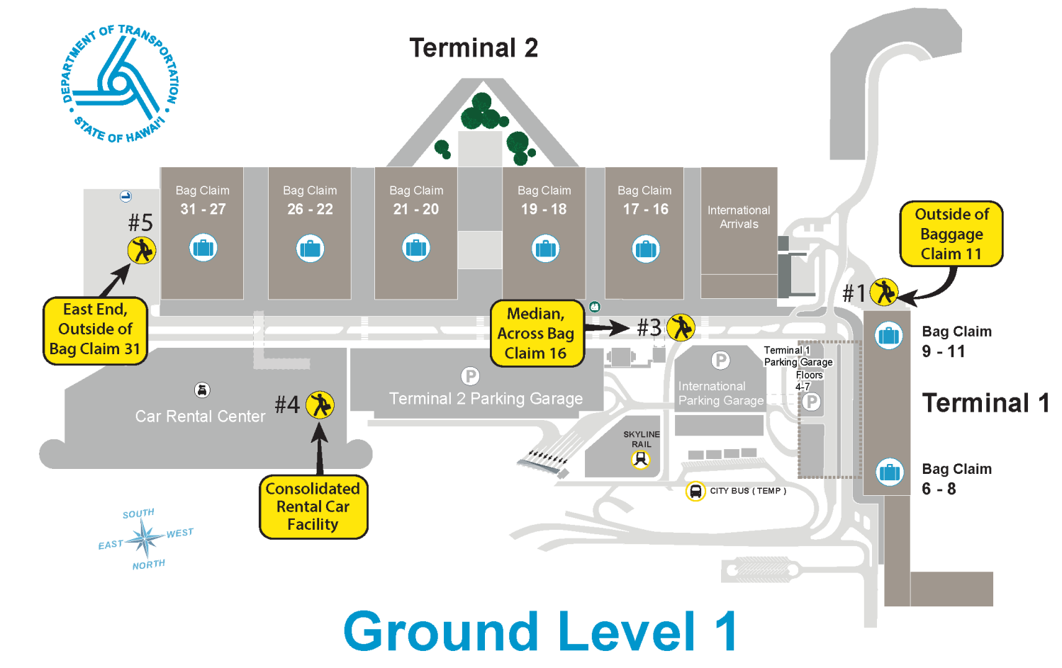 Daniel K Inouye International Airport Ground Transportation