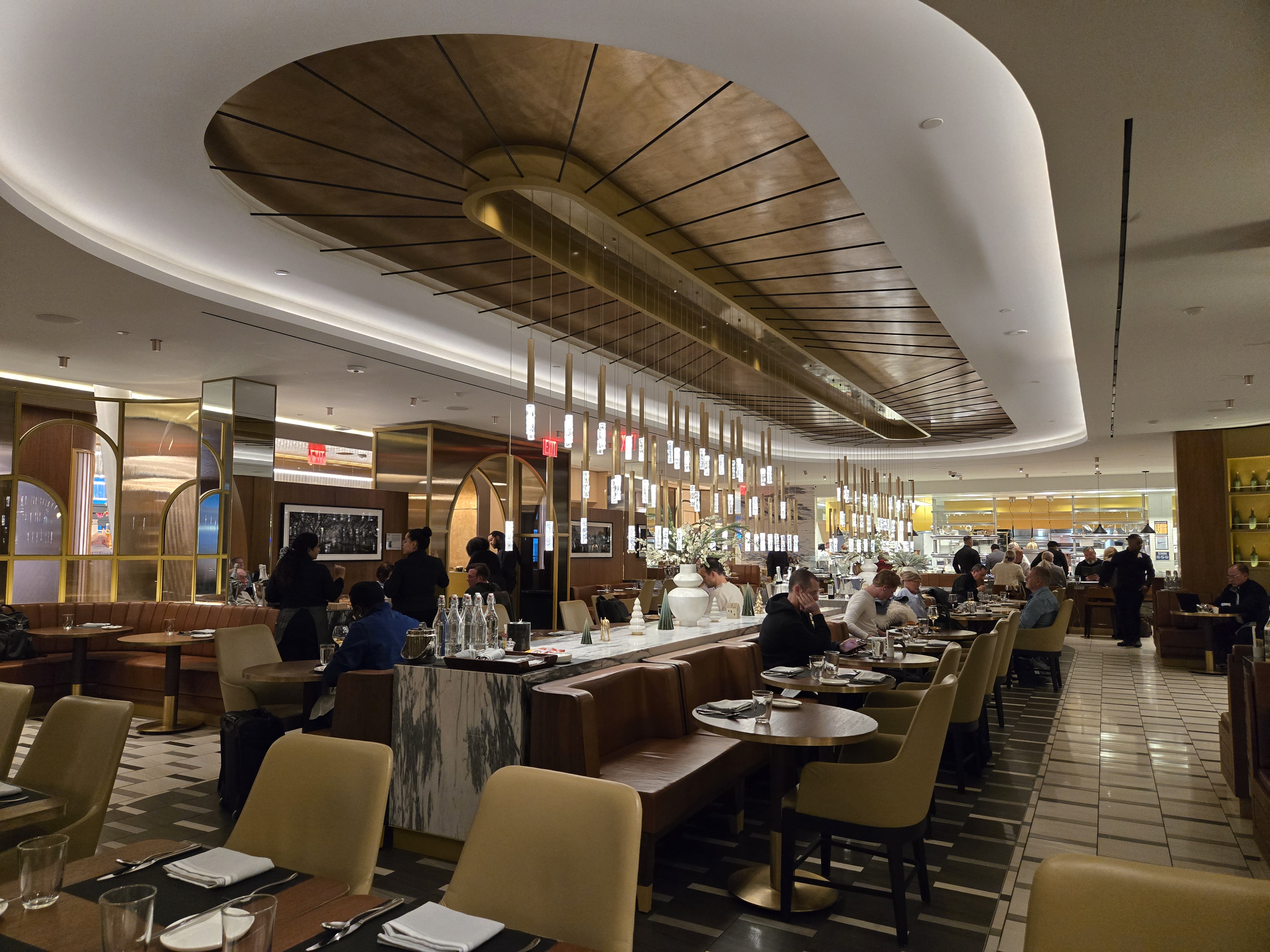Delta One Lounge JFK Restaurant Delta One Lounge JFK Restaurant