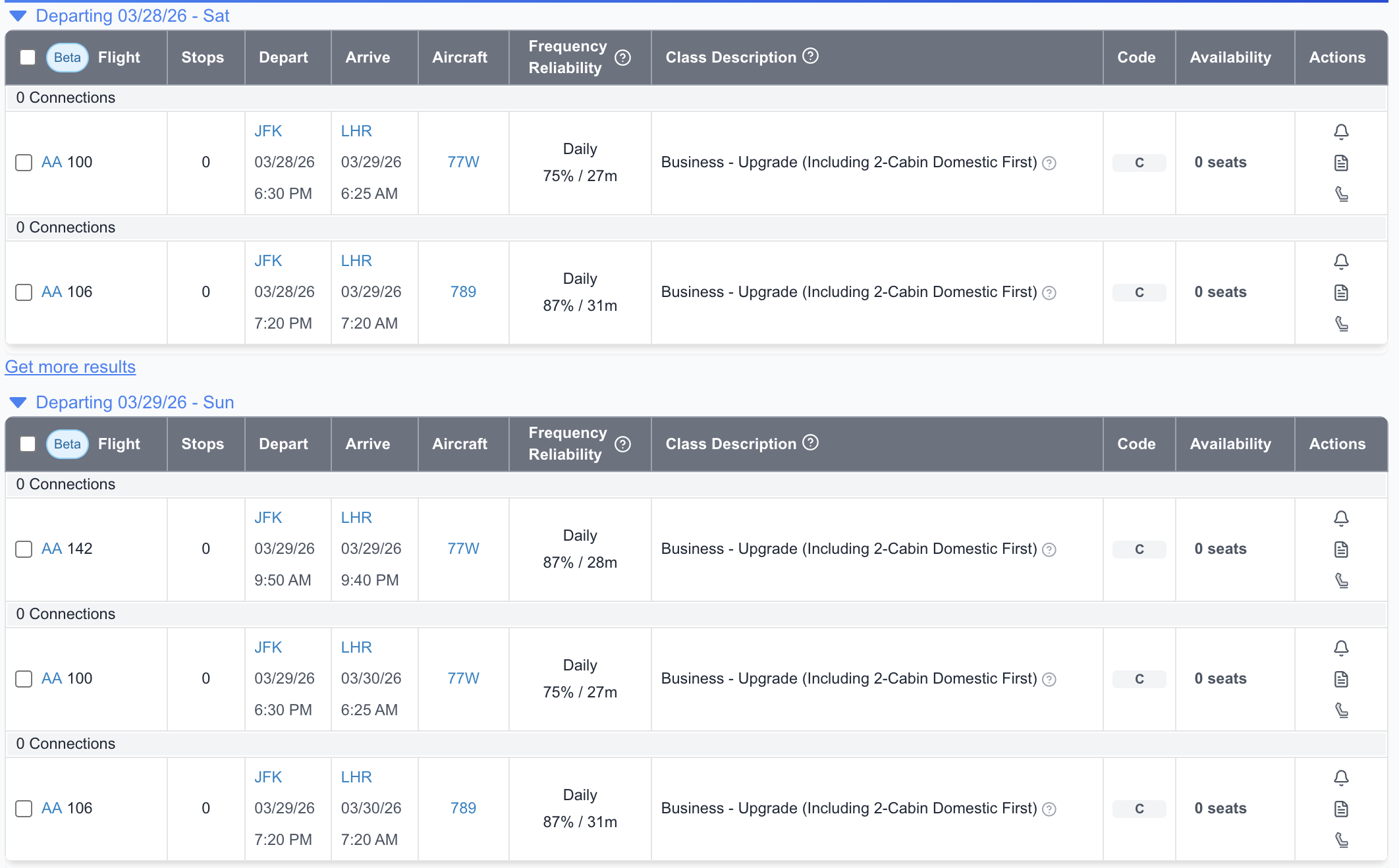 ExpertFlyer Alert for Multiple SWU Flights ExpertFlyer Alert for Multiple SWU Flights