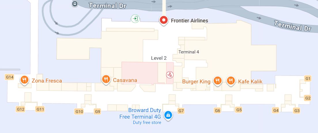 Fort Lauderdale-Hollywood International Airport Terminal 4 Fort Lauderdale Hollywood International Airport Terminal 4