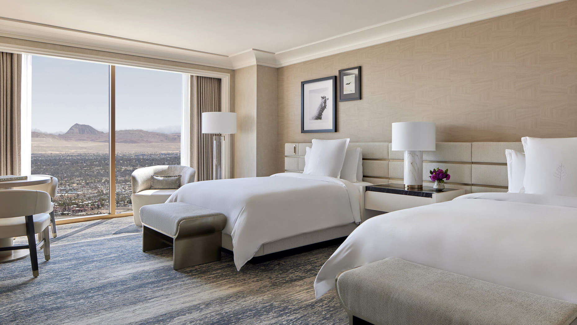 Four Seasons Las Vegas 2 Queen Deluxe Room Four Seasons Las Vegas 2 Queen Deluxe Room