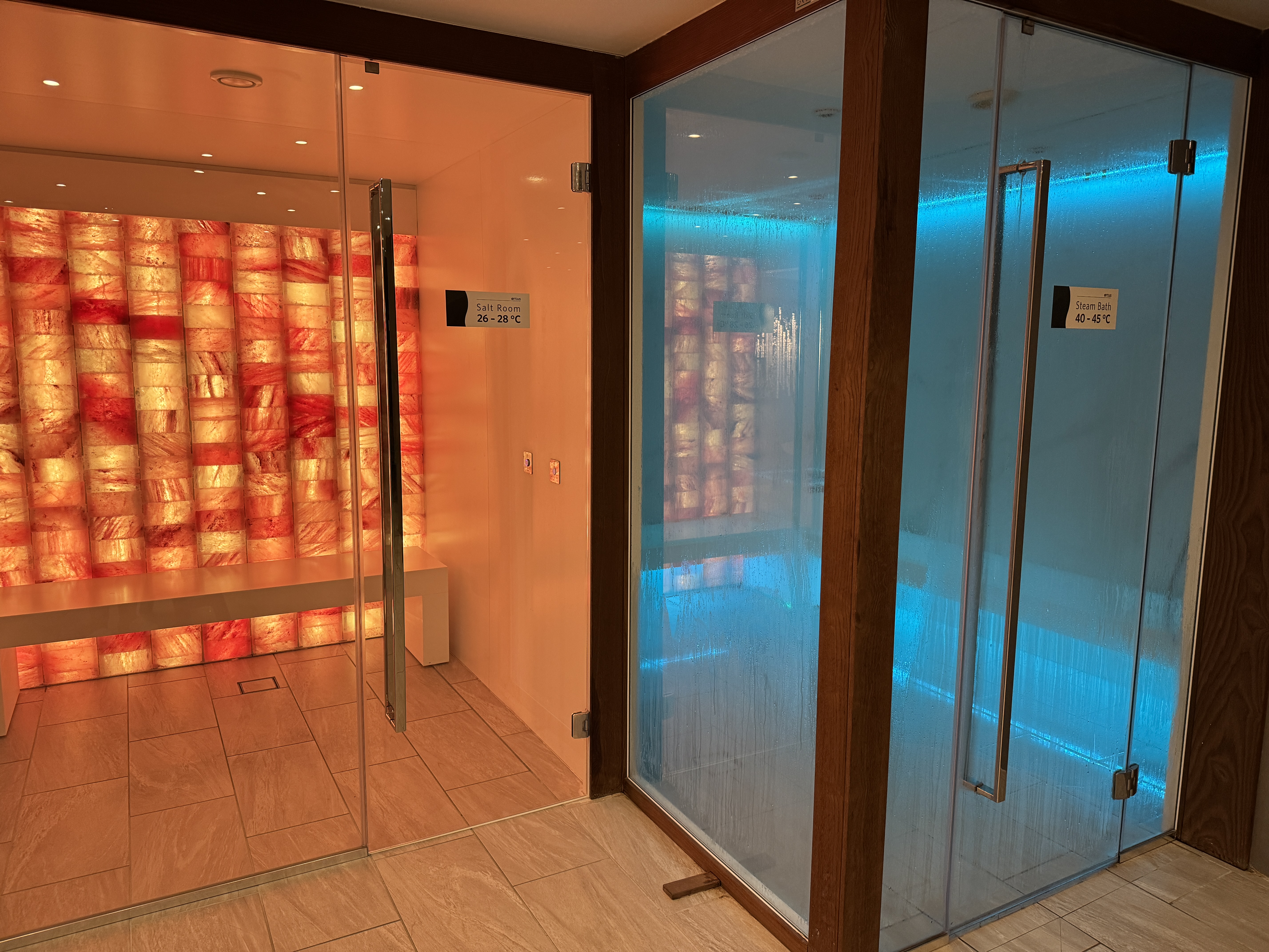 Hyatt Regency Sofia salt room steam bath