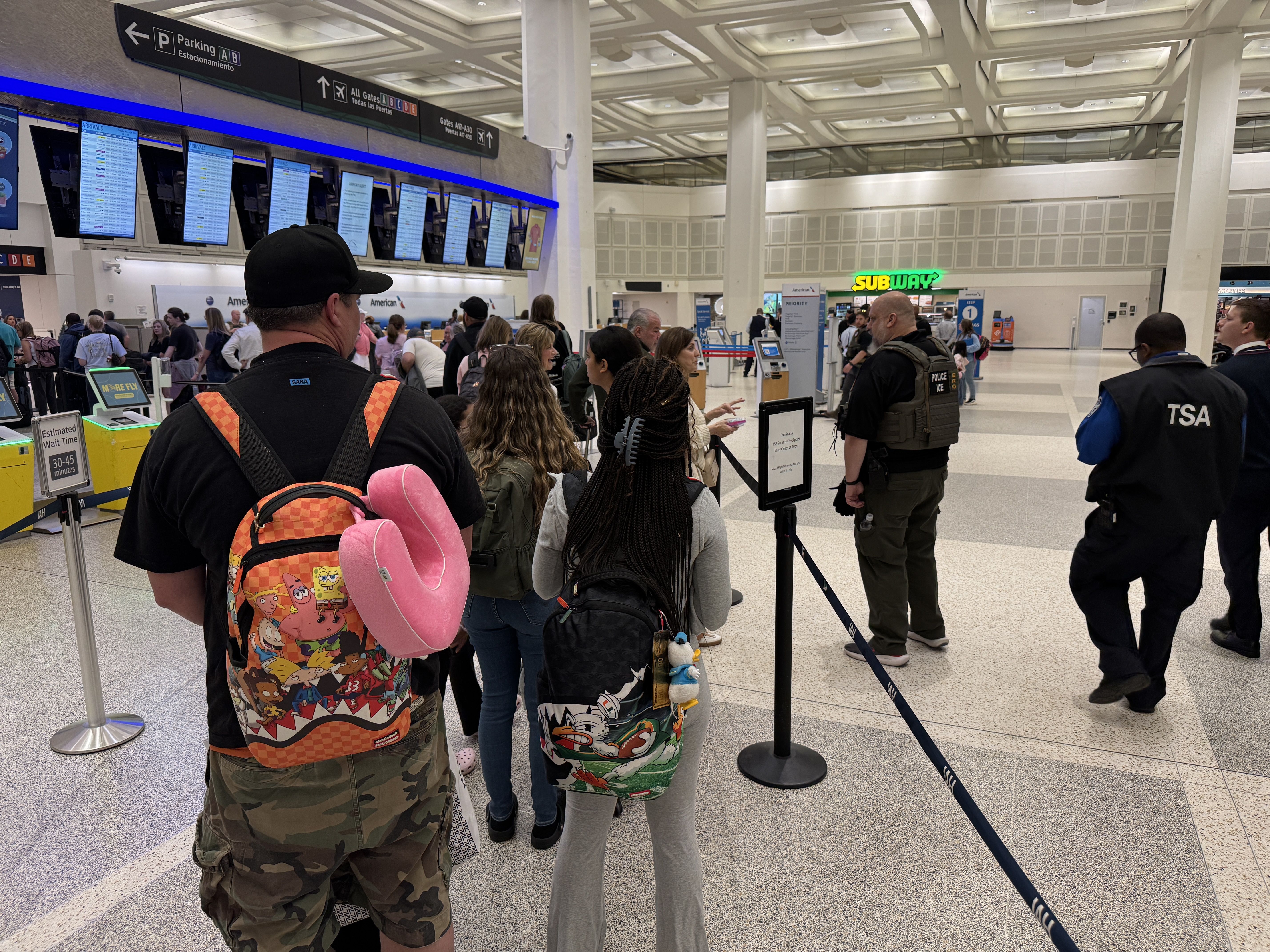 IAH Terminal A 032426 near entry