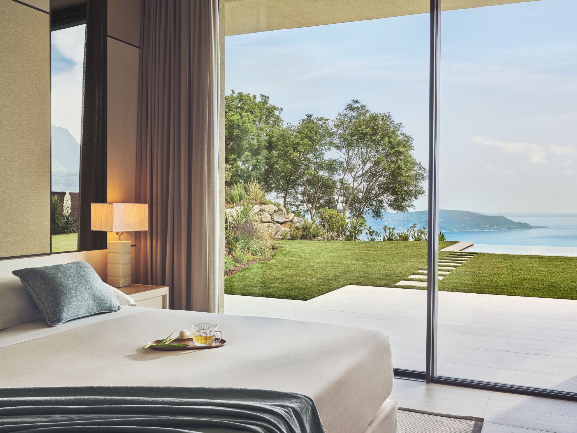 Lefay Lago di Garda Sky Villa bedroom