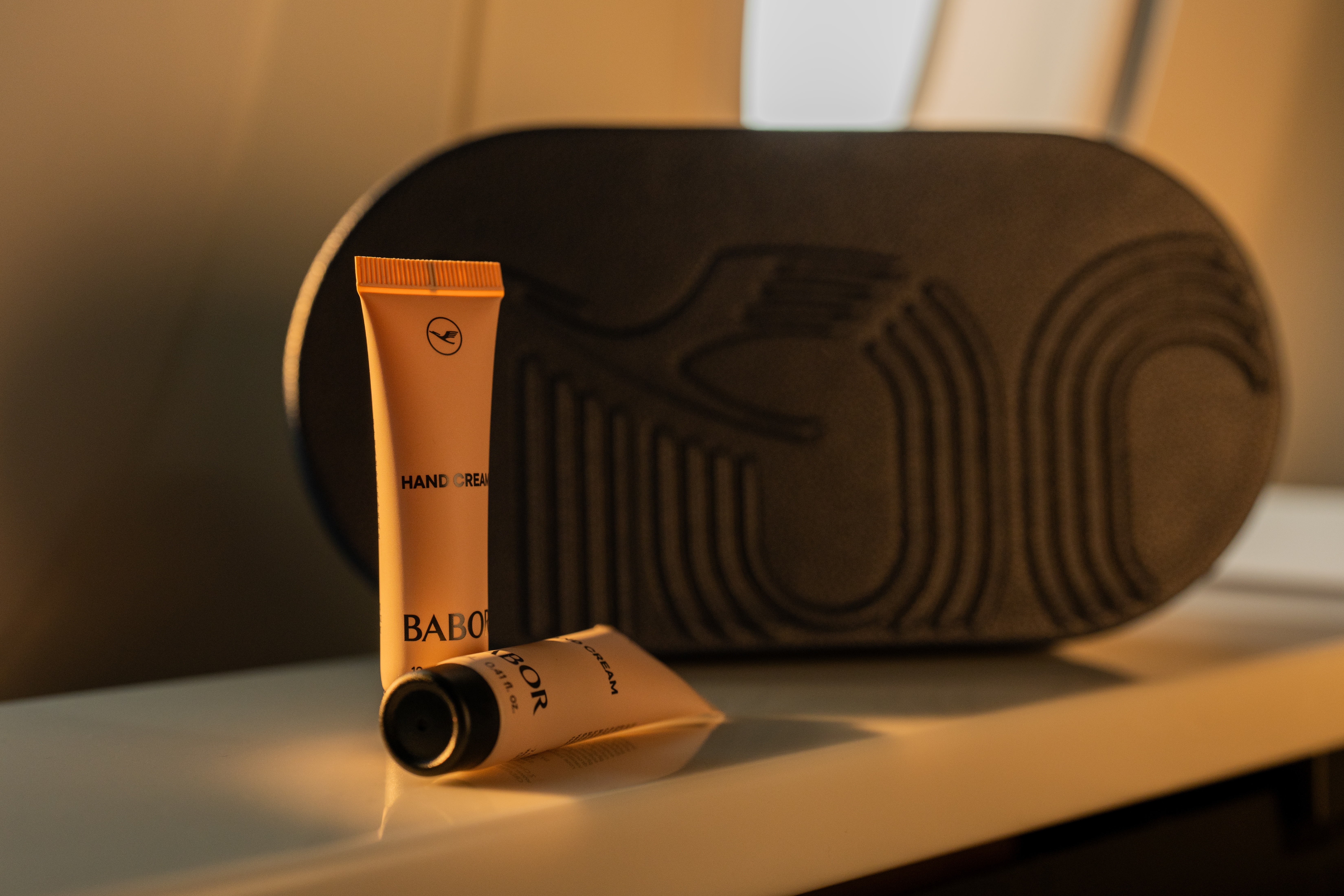 Lufthansa First Class BABOR amenity kit