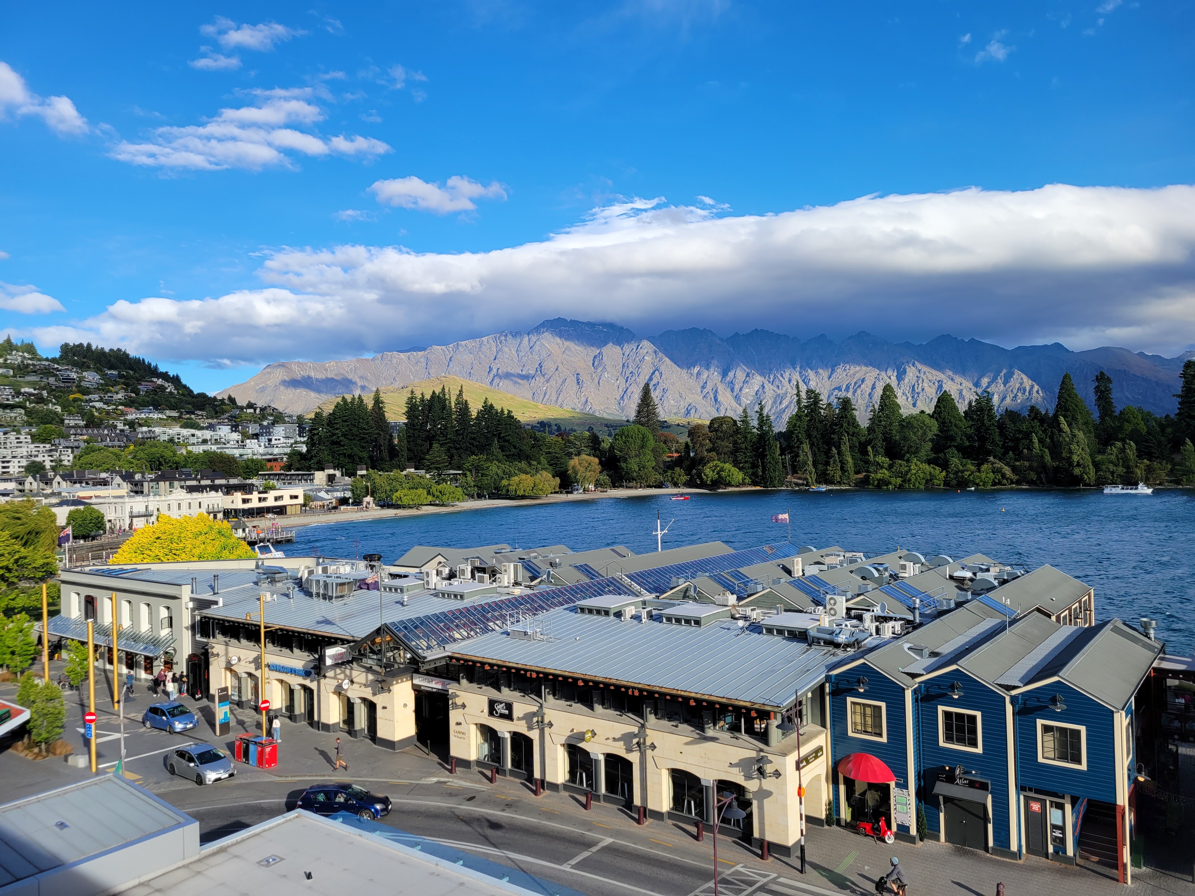 Queenstown New Zealand Harbor View Queenstown New Zealand Harbor View