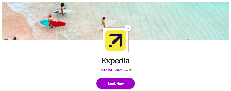 Rakuten Offer Expedia 15x