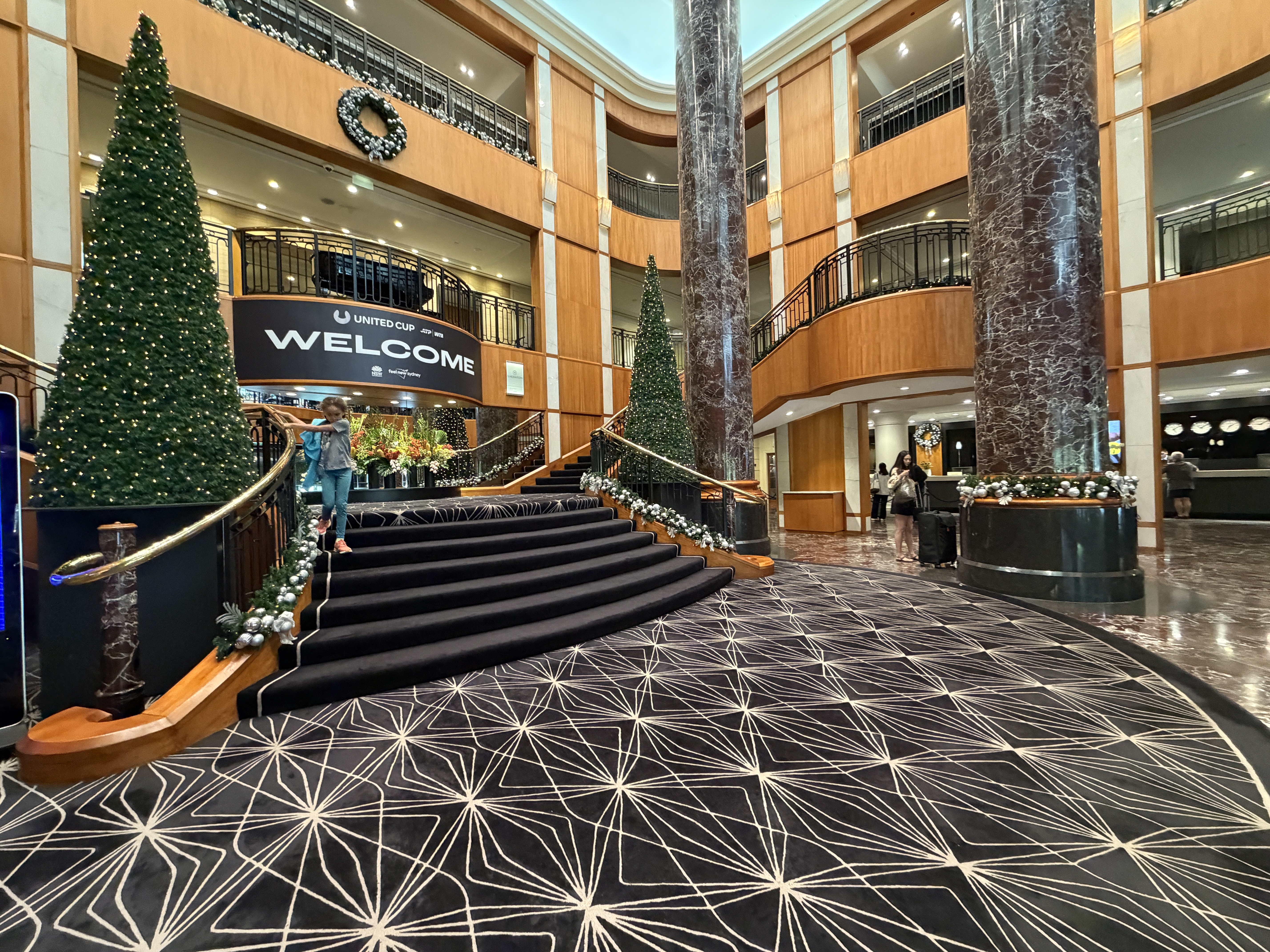 Sheraton Sydney Main Lobby Stairs