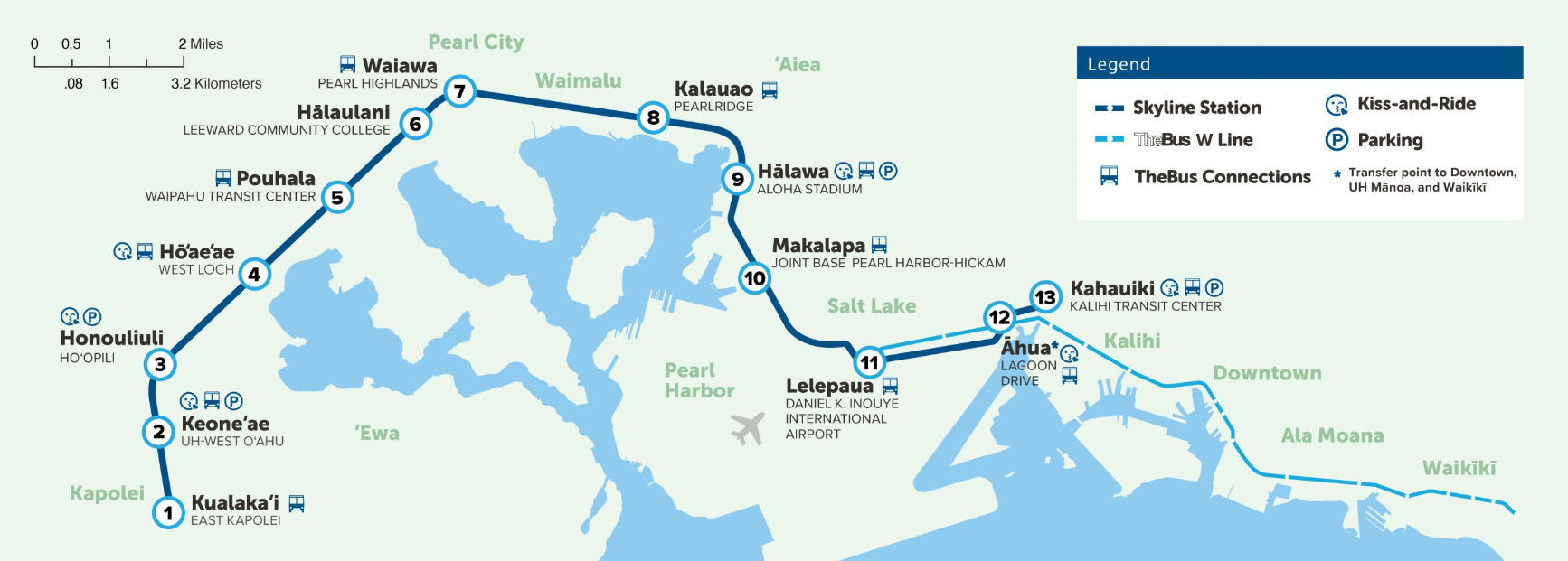 Skyline Route Map