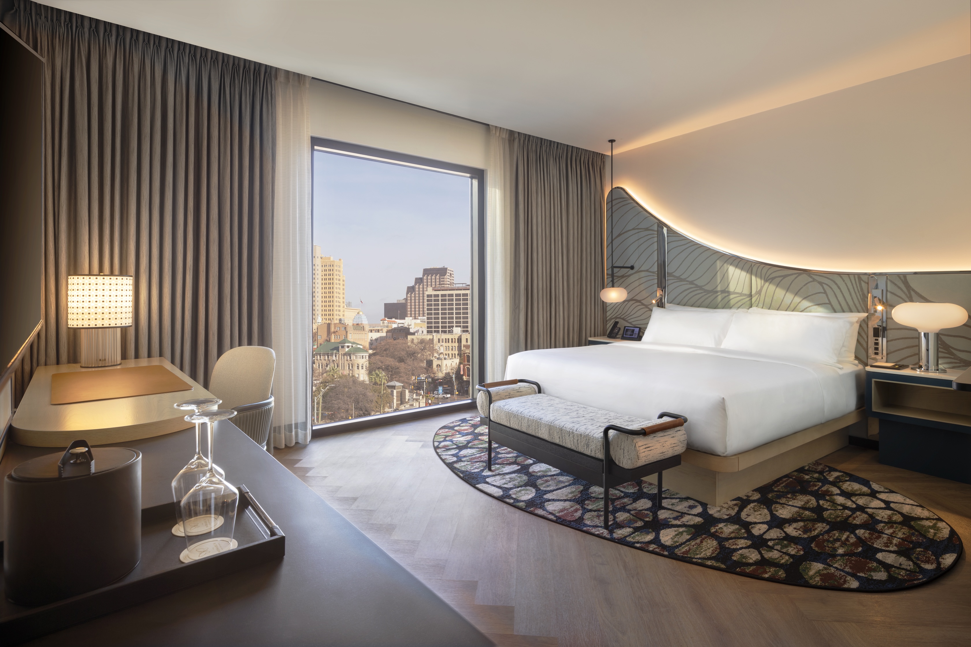 The Monarch San Antonio Curio Collection by Hilton King Guest Room