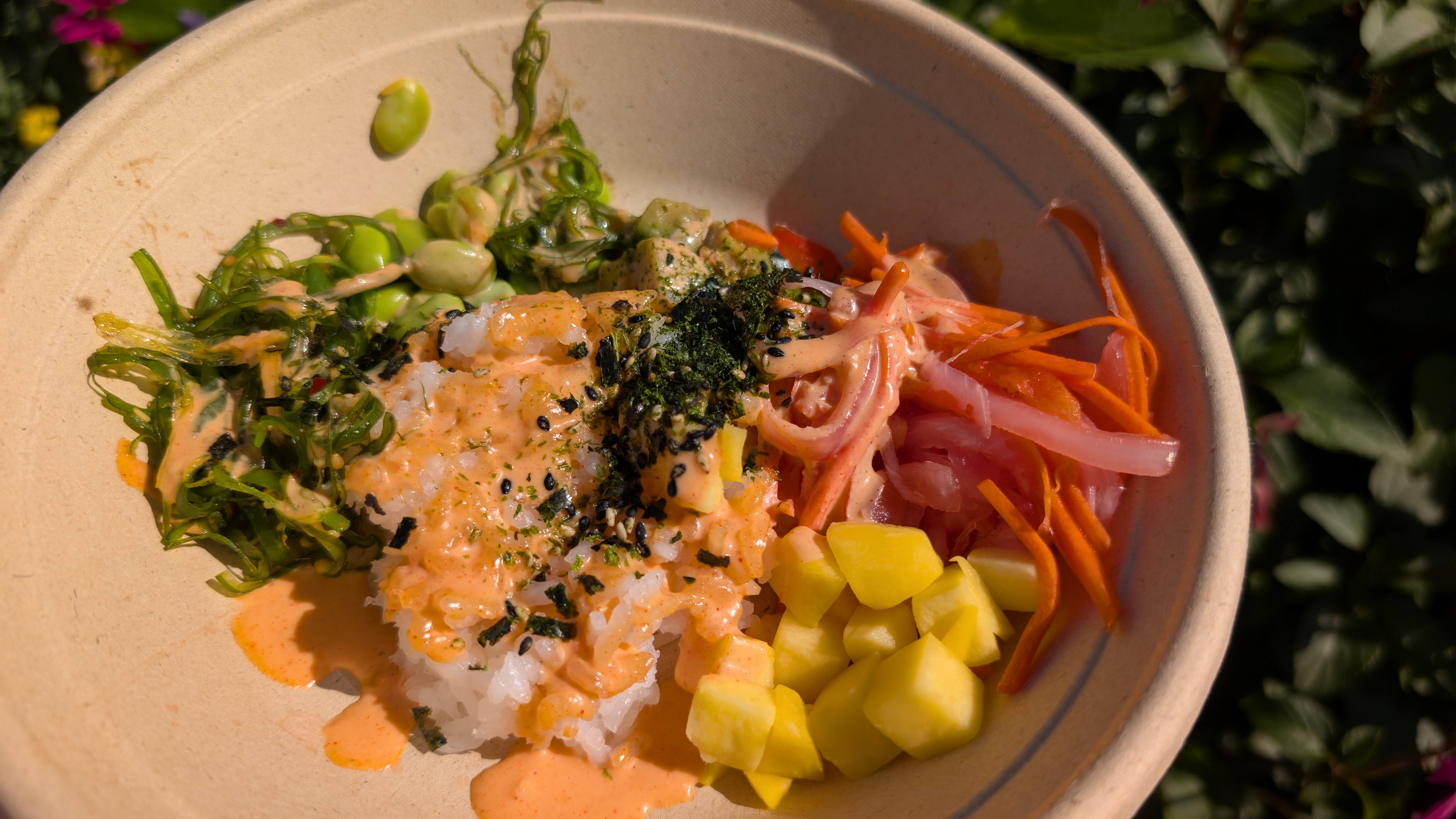 PXL 20260413 203057778 2026 EPCOT International Flower & Garden Festival tuna poke bowl
