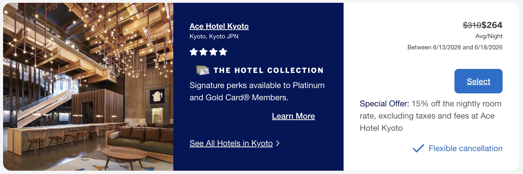 Amex Travel THC offer 15 discount Amex Travel THC offer 15 discount
