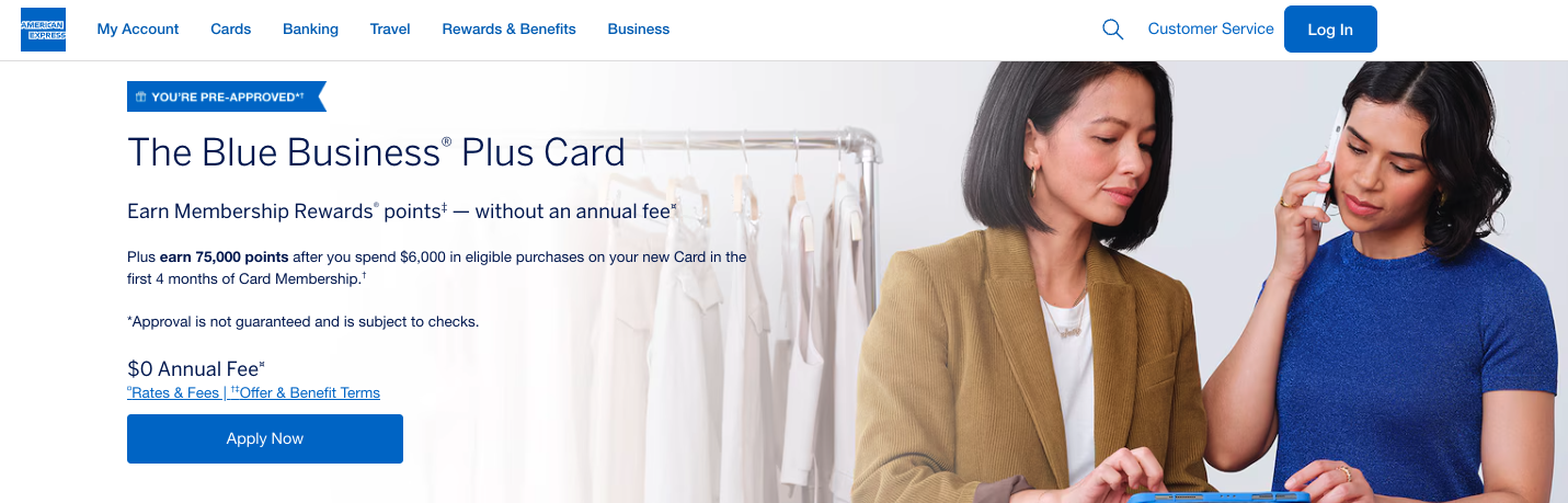 Amex blue business plus card 75k offer Amex blue business plus card 75k offer